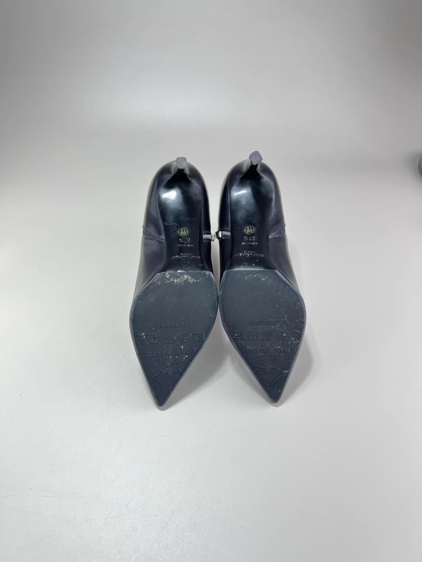 Saint Laurent Paris SAINT LAURENT SLP Black Ankle Boots Size US 7.5 / IT 37.5 - 4 Thumbnail