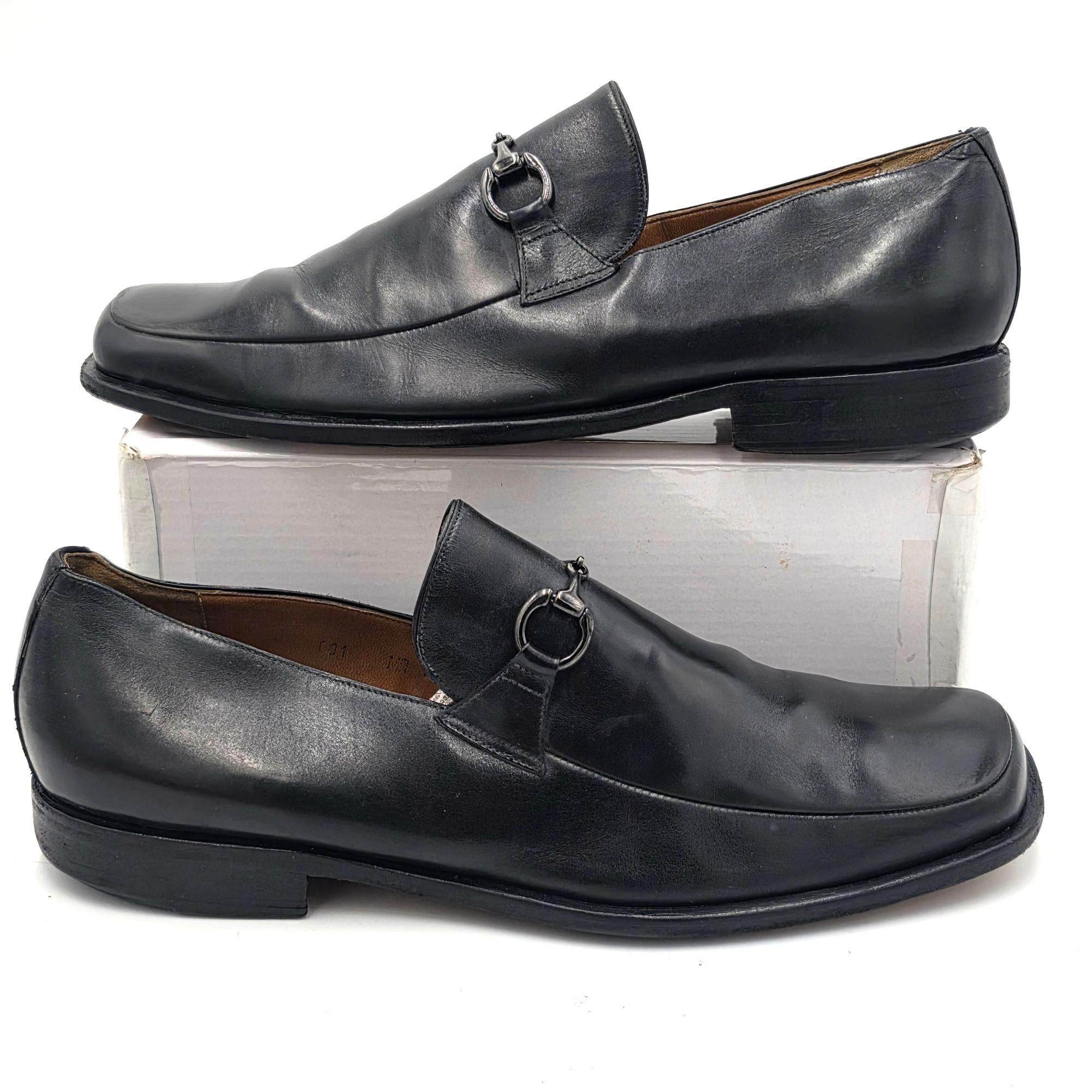 Mauri Vintage Mauri Millennium Mens 13 Black Leather Dress Shoes Size US 13 / EU 46 - 4 Thumbnail