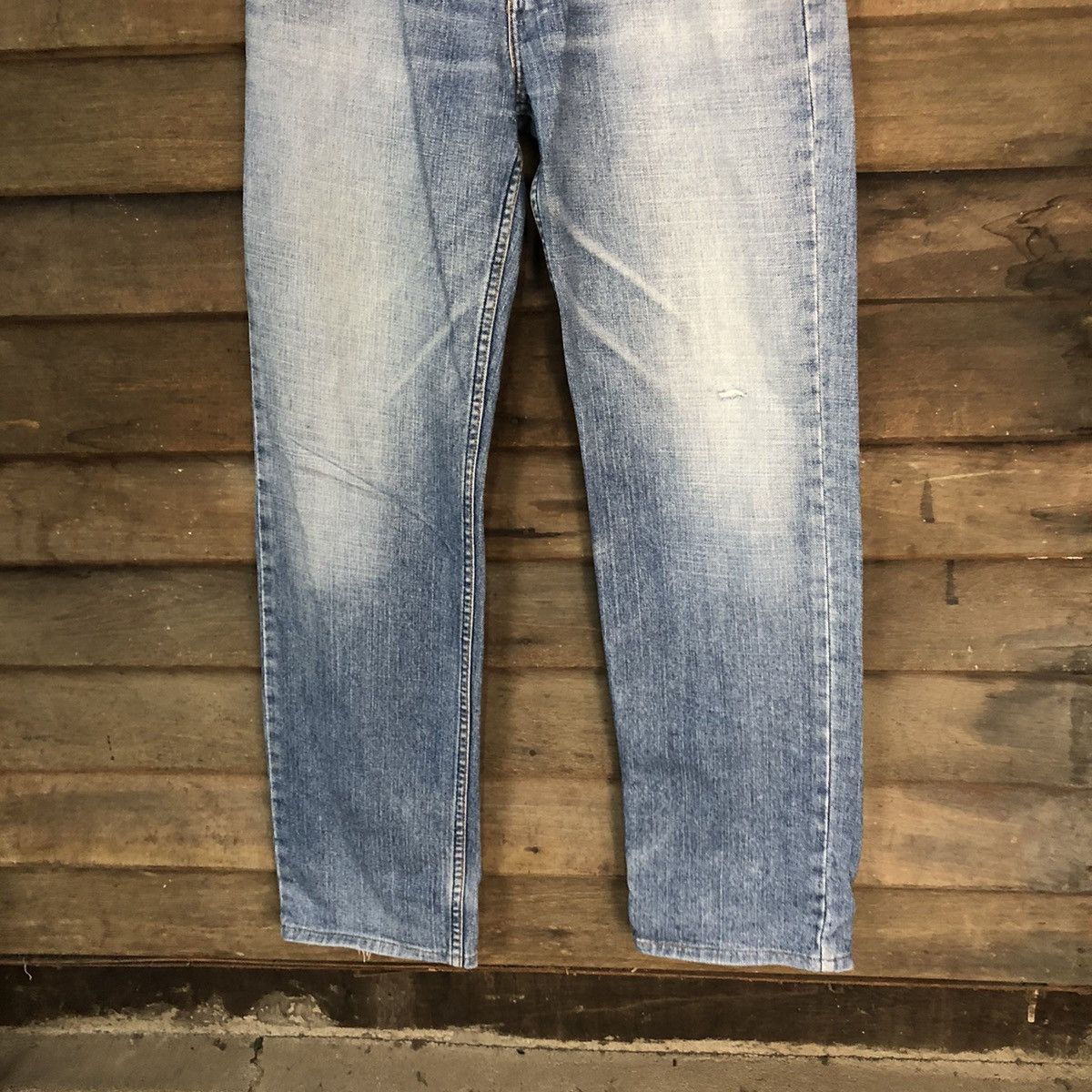 Levi's Levis Strauss & Co Blue vintage faded Jeans Pants #7311 Size US 33 - 3 Thumbnail