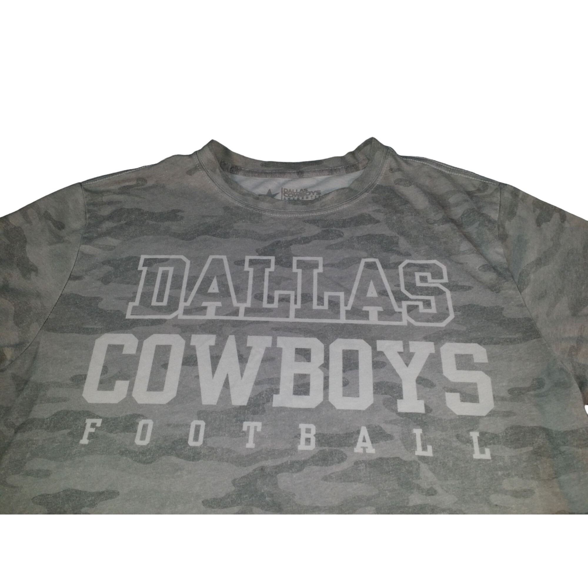 NFL Dallas Cowboys Camo Tshirt Men Sz M NFL Football Gray Sports Size US M / EU 48-50 / 2 - 2 Thumbnail