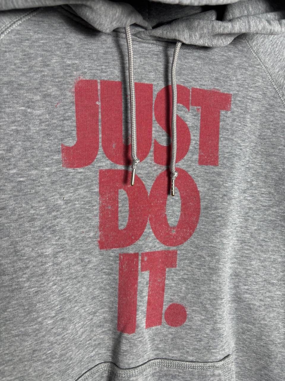 Nike 00’s Nike Vintage Boxy Just Do It Hoodie Size US L / EU 52-54 / 3 - 3 Thumbnail