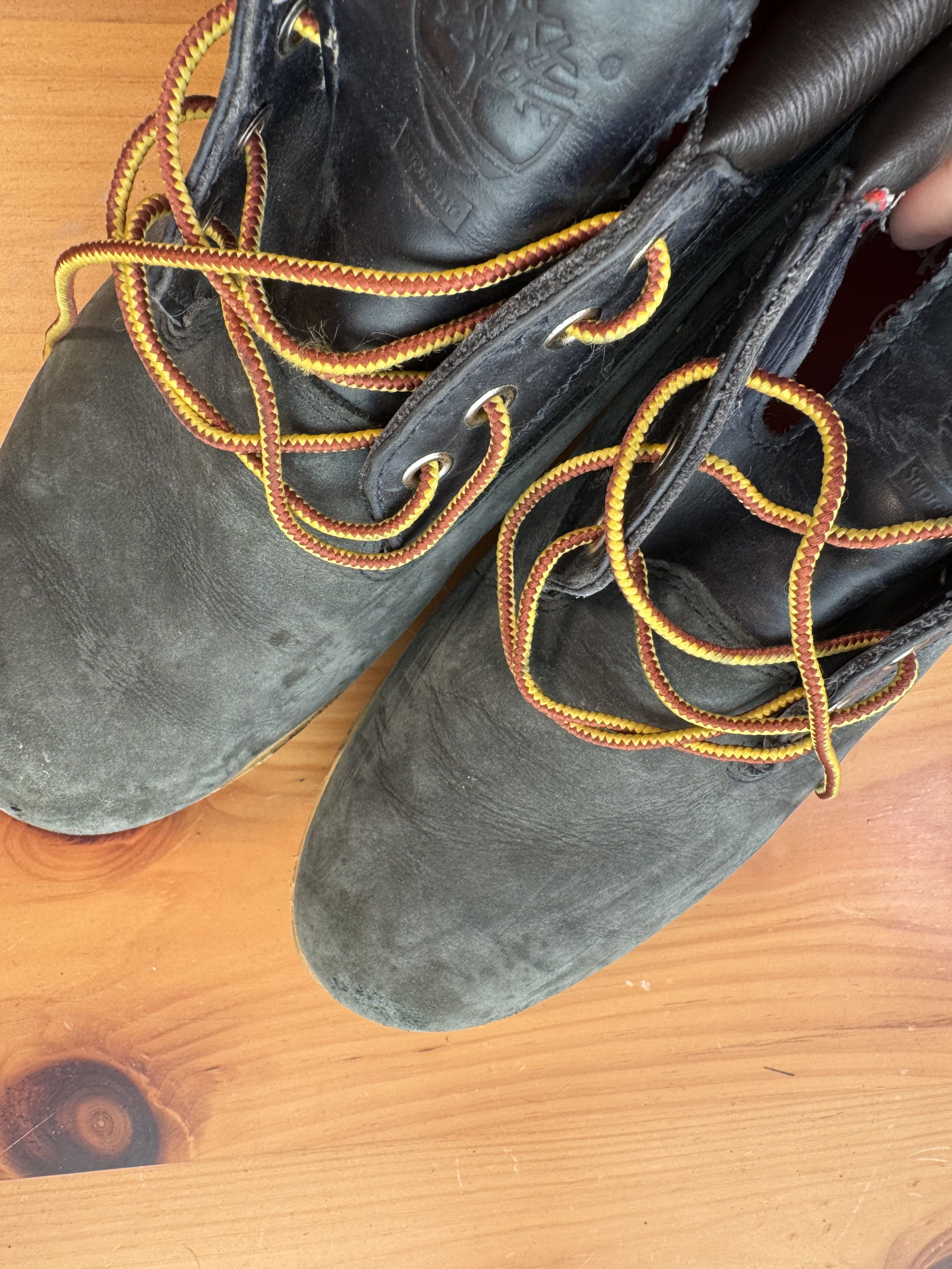 Supreme × Timberland Supreme FW2012 Timberland chukka mid navy blue Size US 9 / EU 42 - 10 Thumbnail