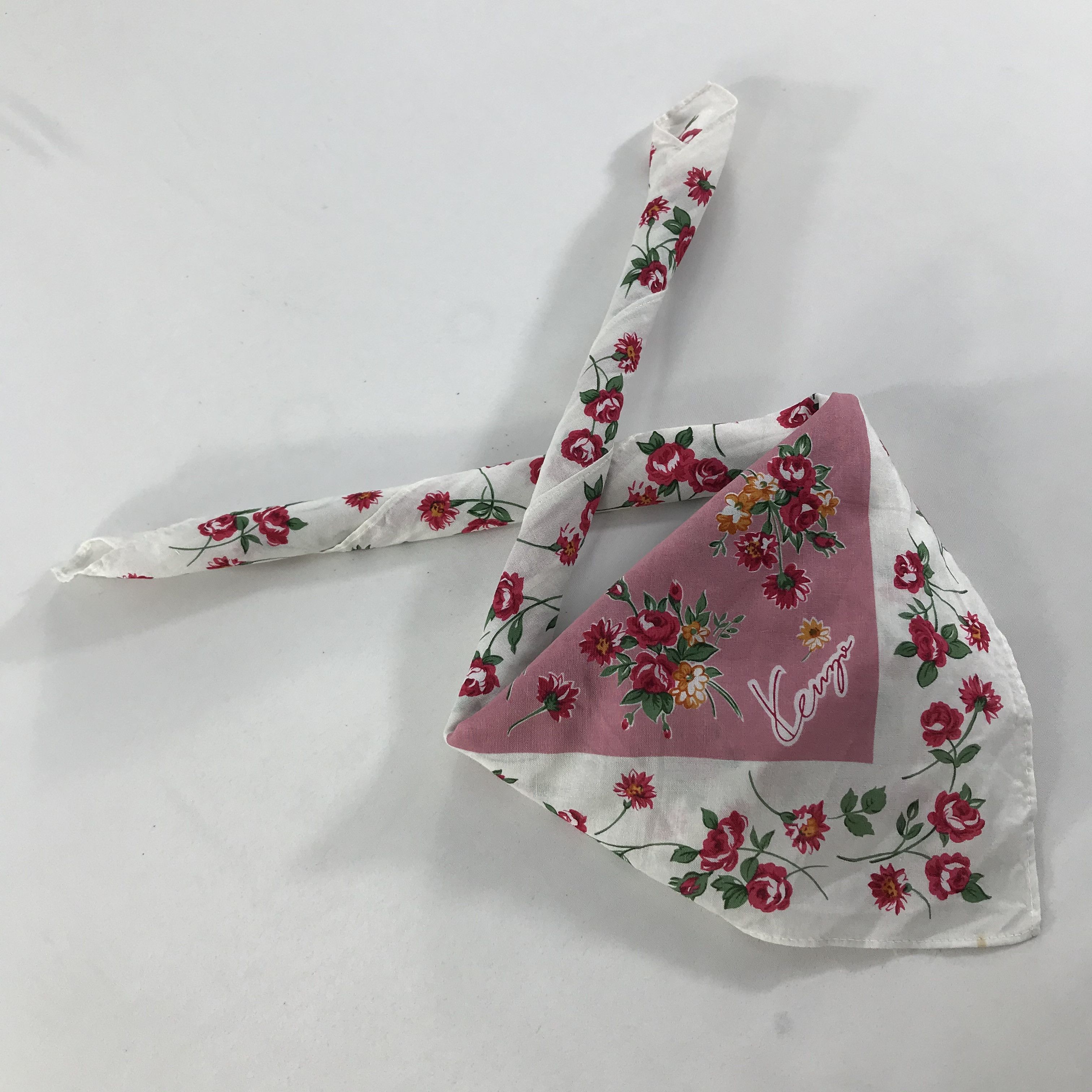 Kenzo × Vintage Kenzo Bandana / Handkerchief / Neckerchief - S1751 Size ONE SIZE - 5 Thumbnail
