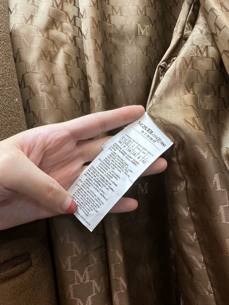 Max Mara Max Mara Classic Double Face Cashmere Coat 101801 Size L / US 10 / IT 46 - 5 Thumbnail