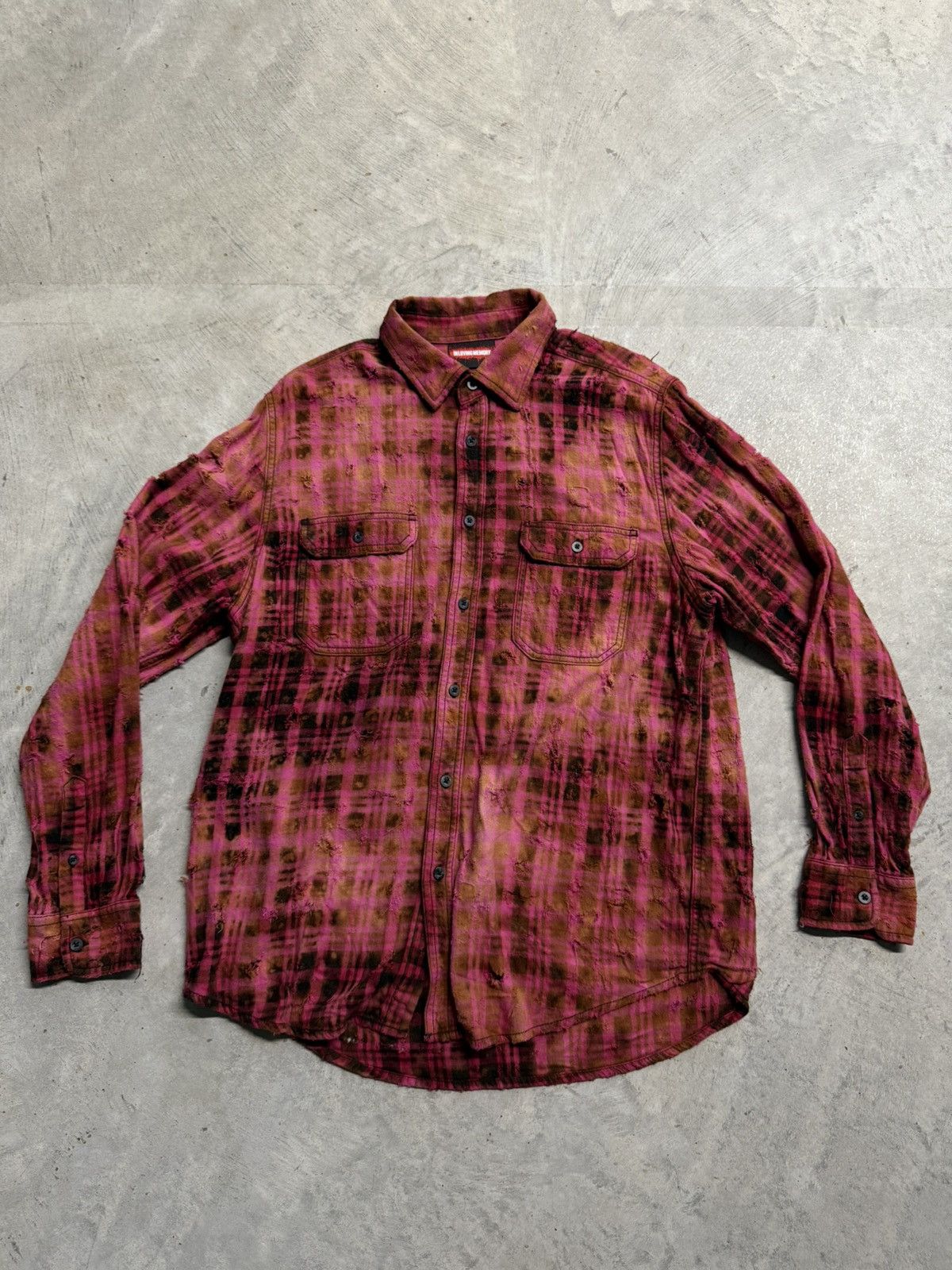 Other In Loving Memory Back From The Dead Flannel Size US L / EU 52-54 / 3 - 1 Thumbnail