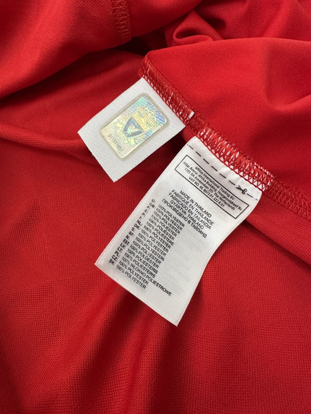 Adidas LIVERPOOL FC 2010-2012 Home Football Shirt Adidas Jersey XL Size US XL / EU 56 / 4 - 12 Thumbnail