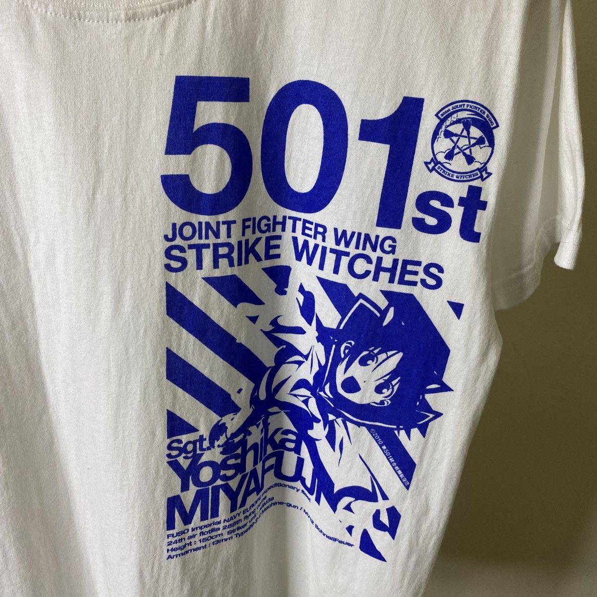 Anime Y2K Strike Witches Yoshika Miyafuji Anime Waifu T shirt Size US M / EU 48-50 / 2 - 2 Thumbnail