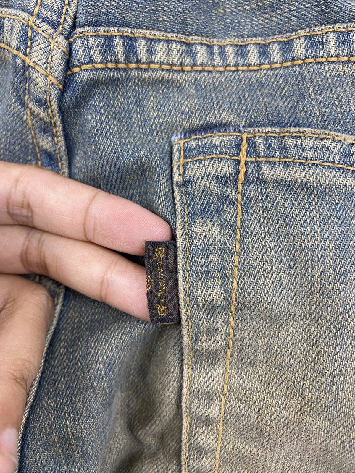 GOA Vintage GOA Distressed Denim Punk Jeans Size US 29 - 14 Thumbnail