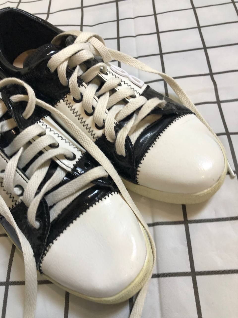 Dolce & Gabbana Dolce Gabbana Womens Low Top Sneakers Size US 5 / EU 37 - 2 Thumbnail