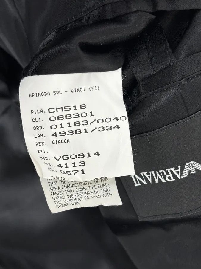 Emporio Armani 2000s Emporio Armani Black Pony Hair & Wool Jacket Size US M / EU 48-50 / 2 - 11 Thumbnail