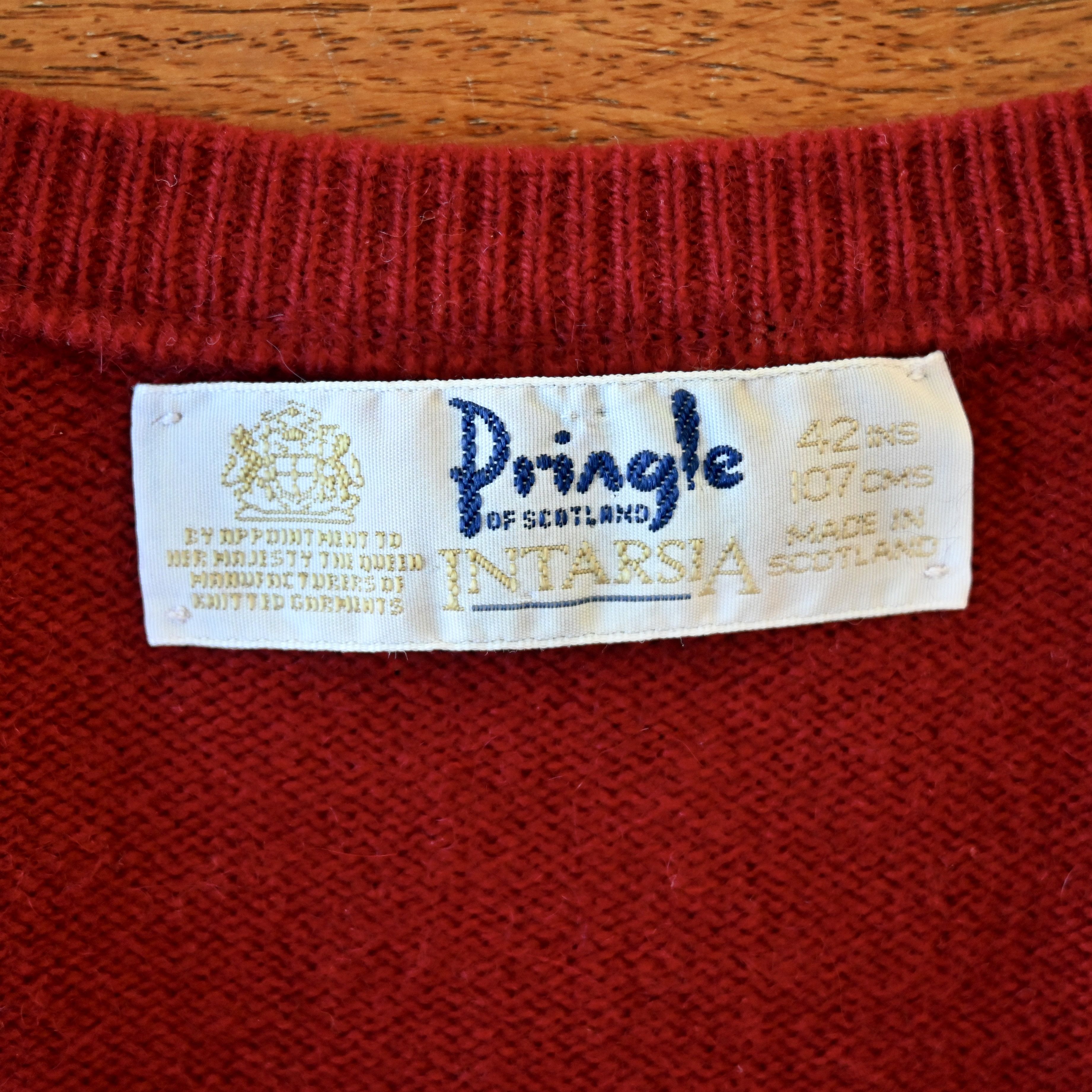 Pringle Of Scotland VTG 1990s Pringle pure cashmere sweater, made in Scotland Size US L / EU 52-54 / 3 - 9 Thumbnail