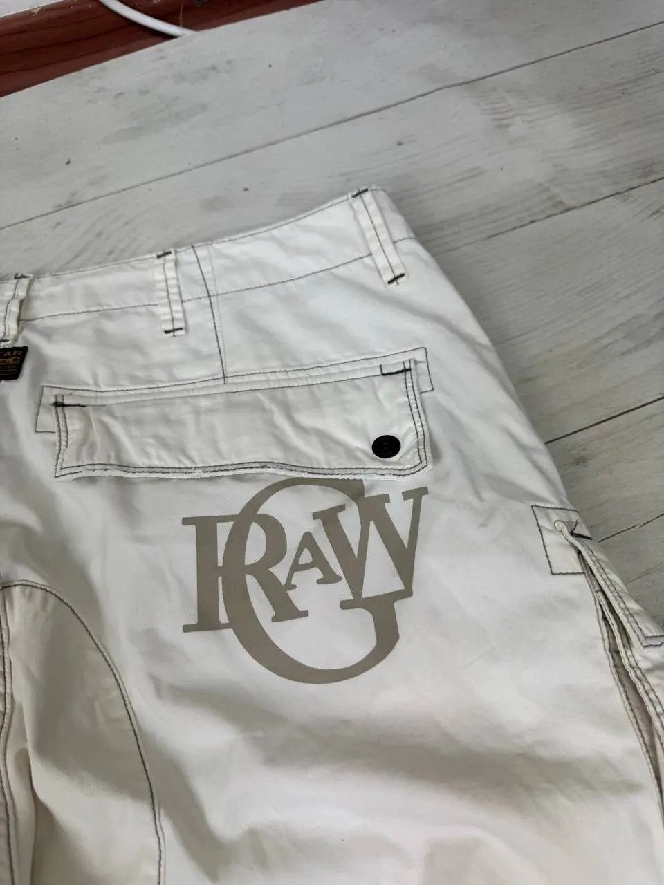G-Star Vintage G-Star Raw Halo Rovic Art loose Cargo Pants Size US 36 / EU 52 - 12 Thumbnail