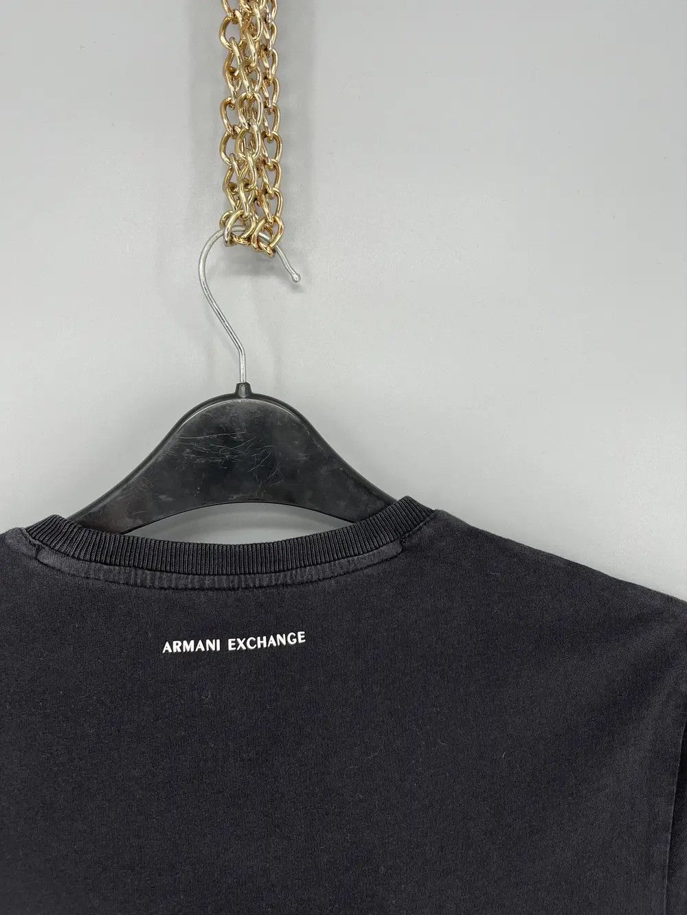 Armani Vintage Y2K Armani Exchange full Graphic Tee Streetwear Size US S / EU 44-46 / 1 - 8 Thumbnail