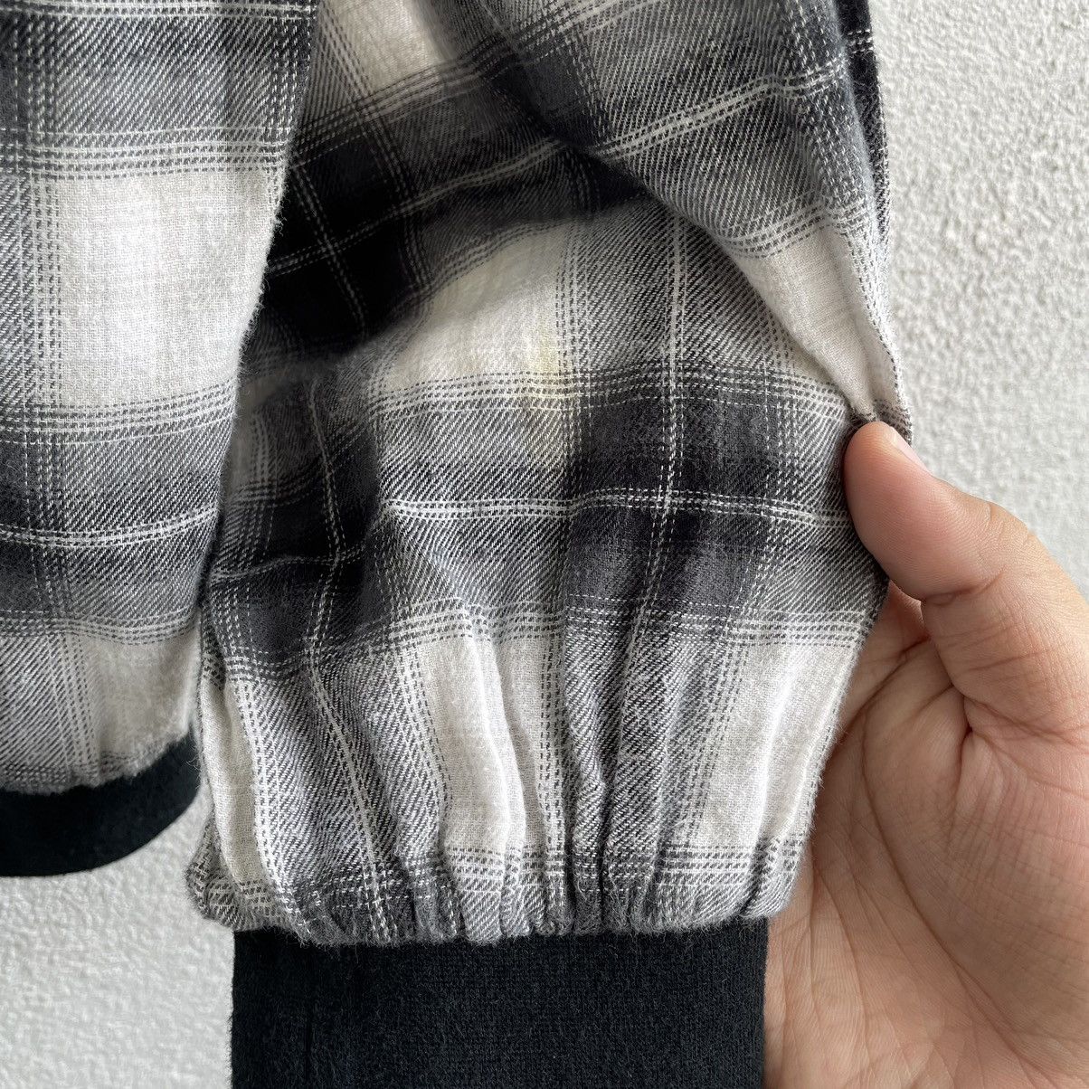 Stussy Vintage Stussy Big Logo Plaid Hoodie Size US M / EU 48-50 / 2 - 10 Thumbnail