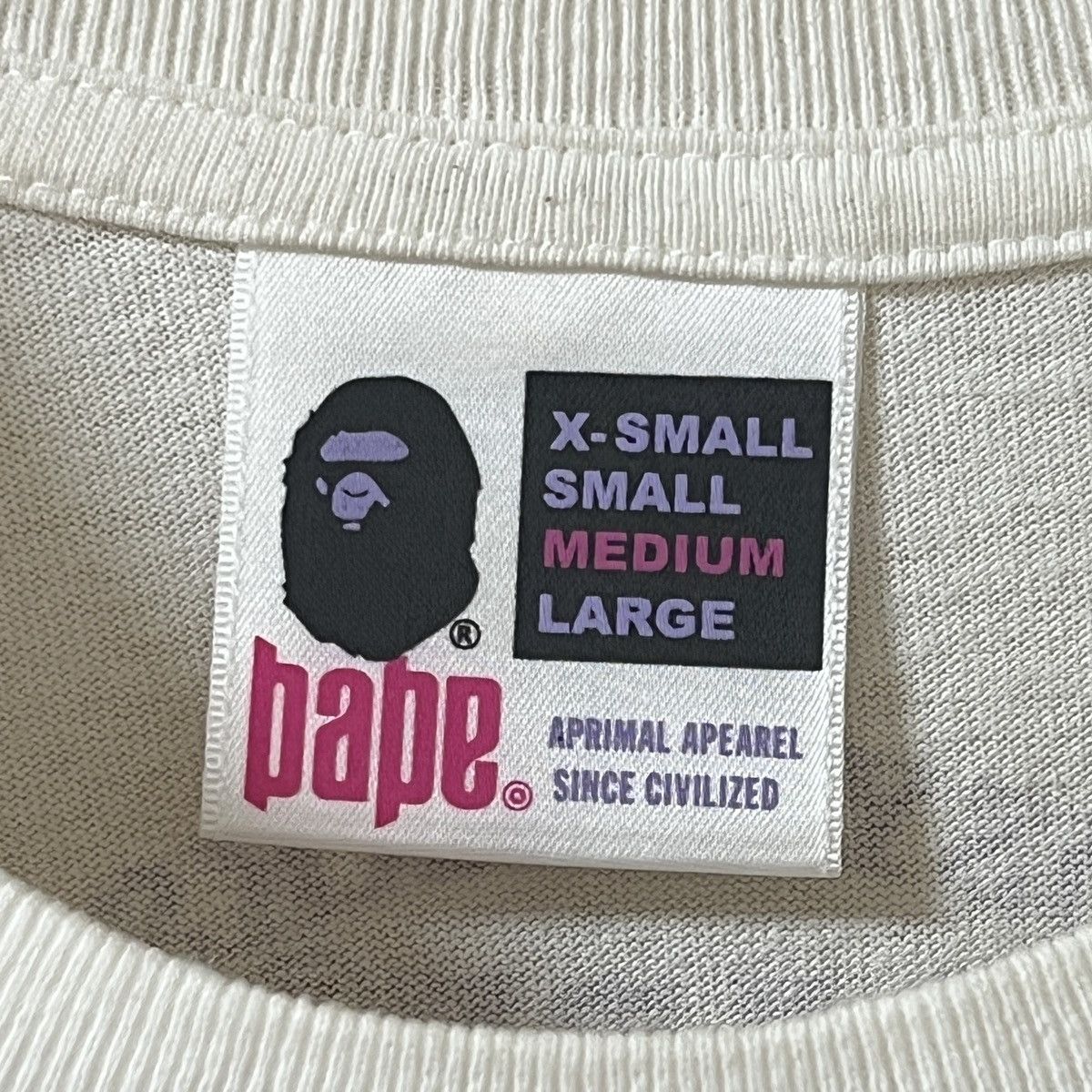 Bape Bape exclusive sta logo tee Size US M / EU 48-50 / 2 - 8 Thumbnail