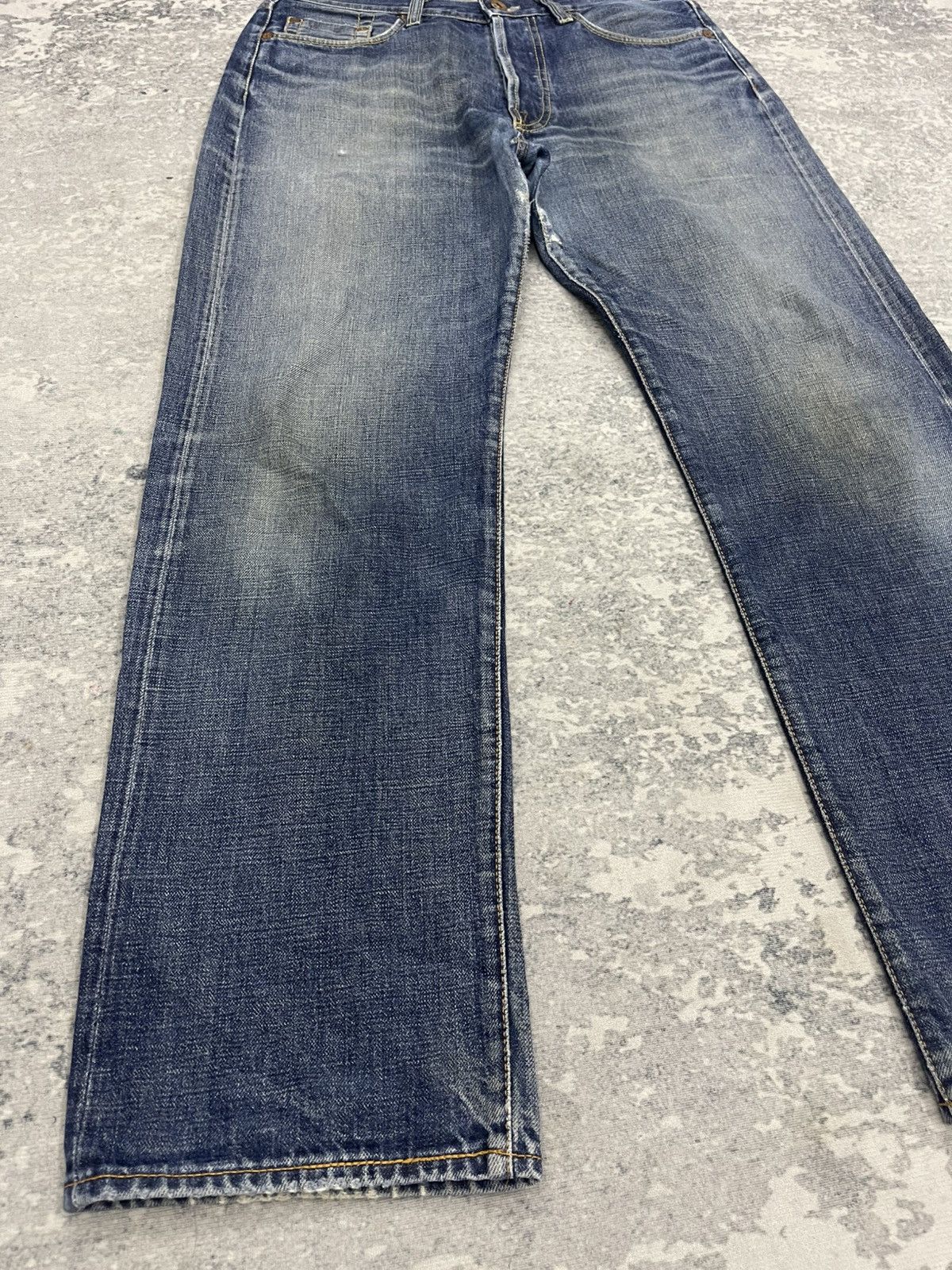 Gap Rare Gap 1969 Fly Button Selvedge Denim Size US 32 / EU 48 - 2 Thumbnail