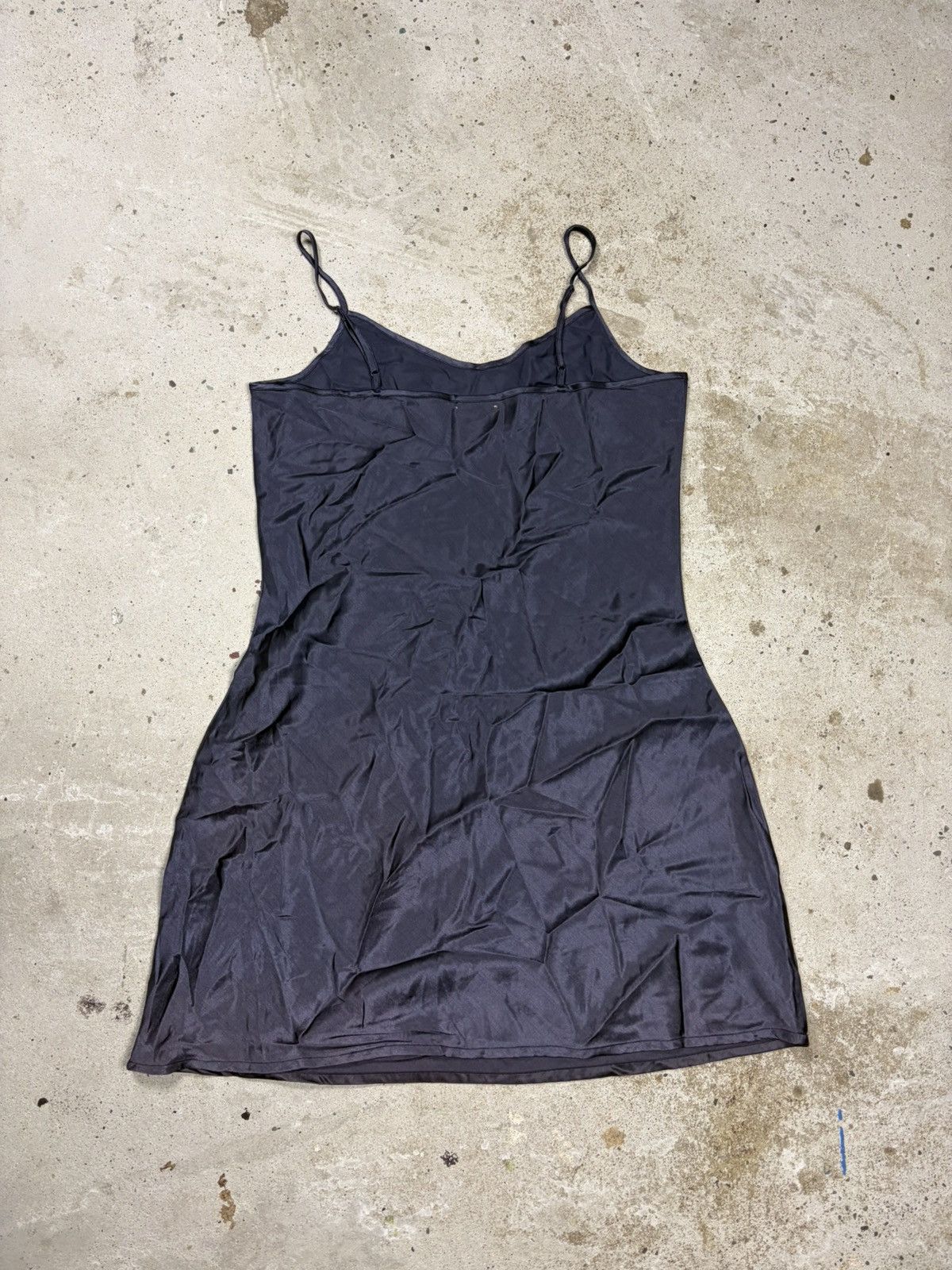 John Galliano Vintage 2000s John Galliano Nylon Purple Slip Dress Size M / US 6-8 / IT 42-44 - 2 Thumbnail