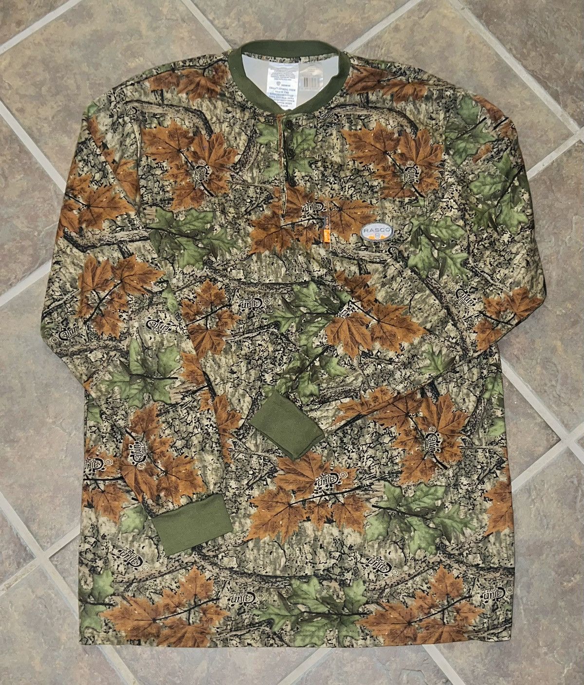 Other RASCO CAMO HENLEY (FR) Size US L / EU 52-54 / 3 - 6 Thumbnail