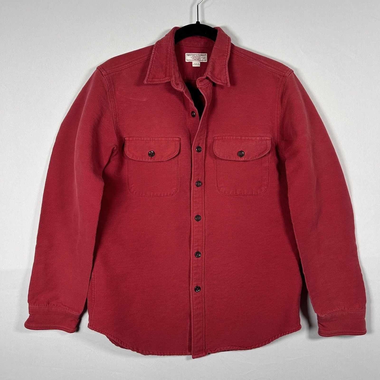 Wallace & Barnes Wallace & Barnes Urban Rugged Shirt Jacket Red Medium Size US M / EU 48-50 / 2 - 2 Thumbnail