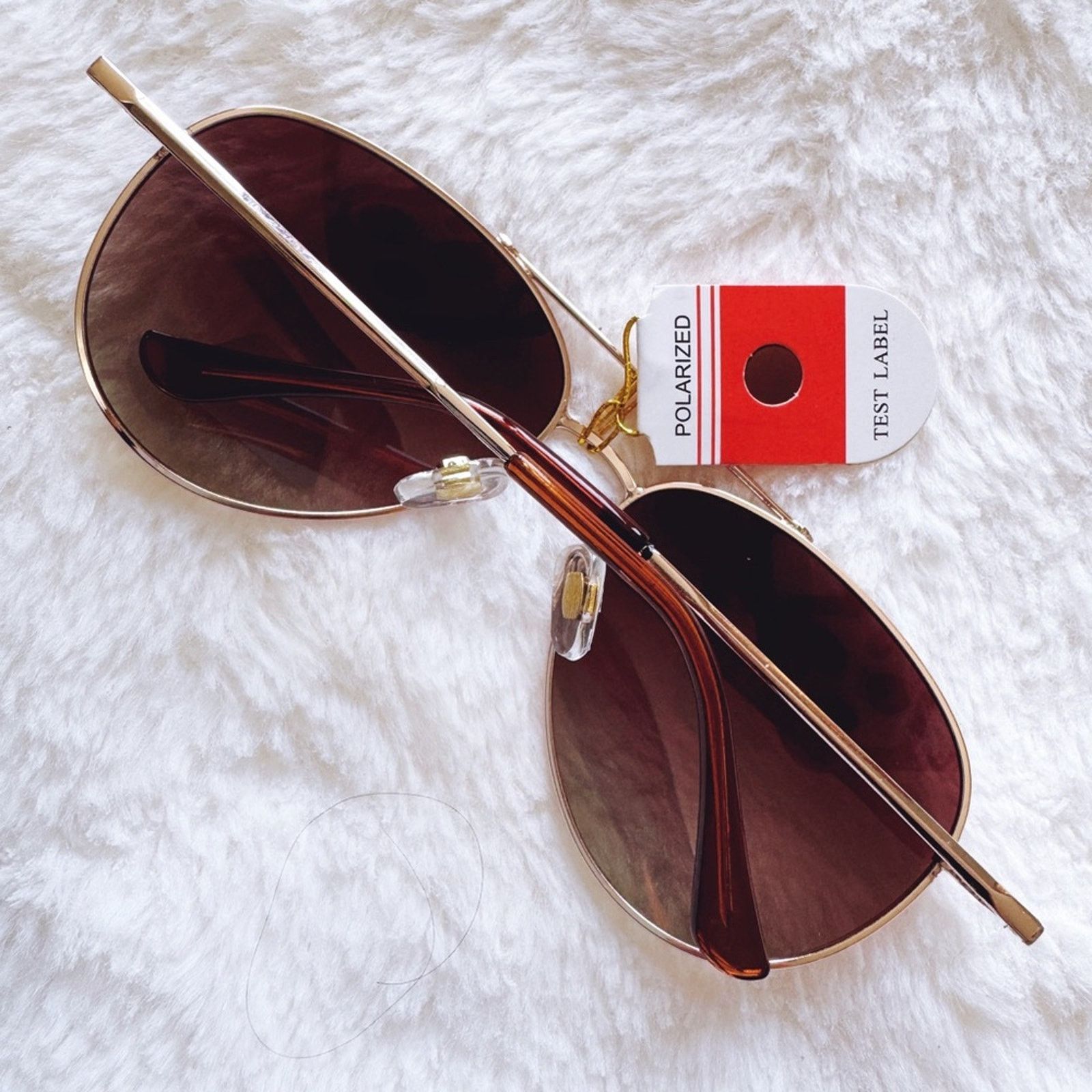 Other Freya Brown Polarized Aviator Sunglasses Size ONE SIZE - 13 Thumbnail