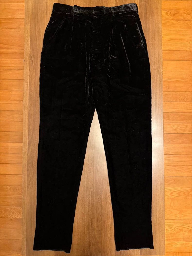 Saint Laurent Paris Saint Laurent Paris size US 46 22fw poster black velvet bab Size US 30 / EU 46 - 1 Thumbnail