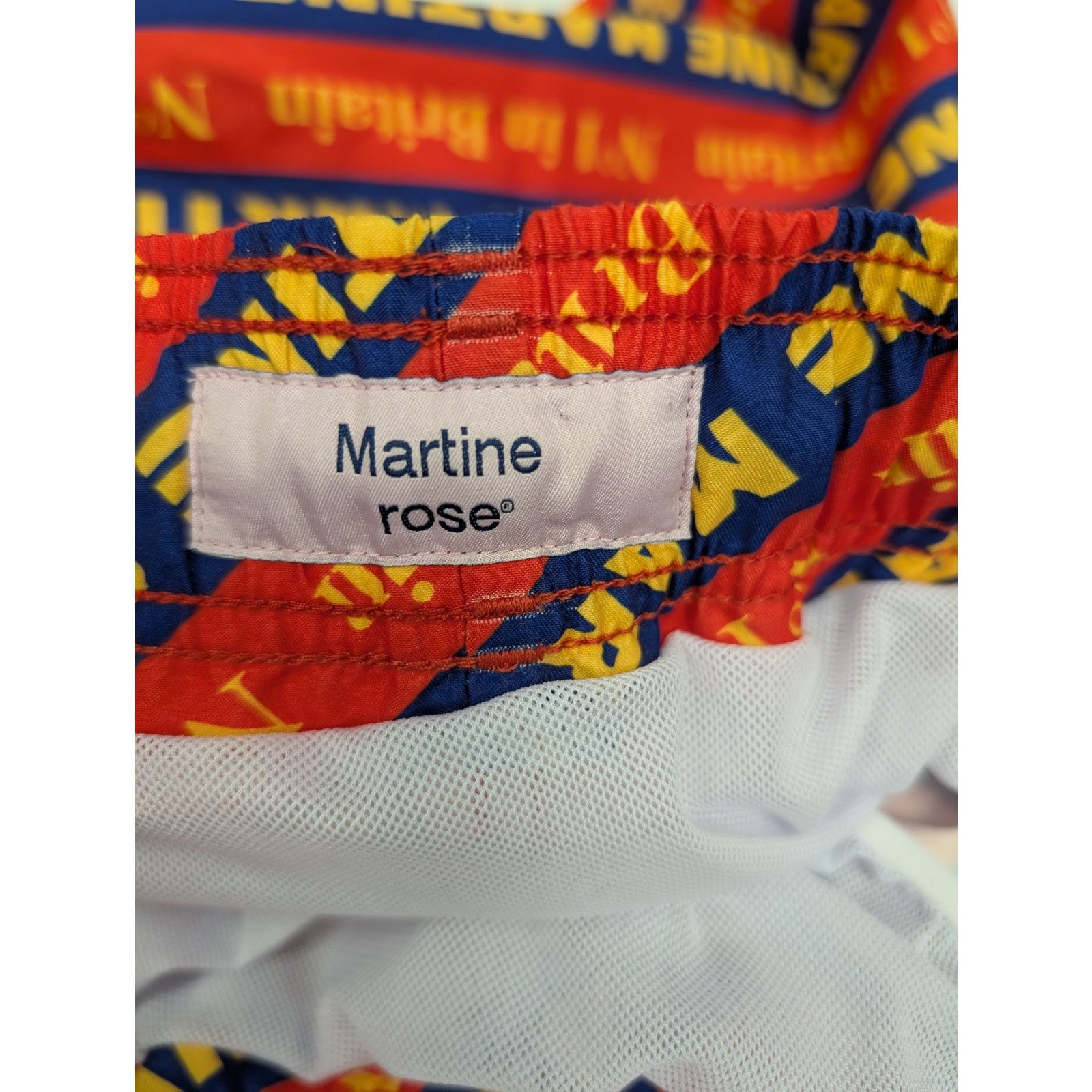 Martine Rose o1rshd1 Men's Shorts in Red/Blue Size US 30 / EU 46 - 10 Thumbnail