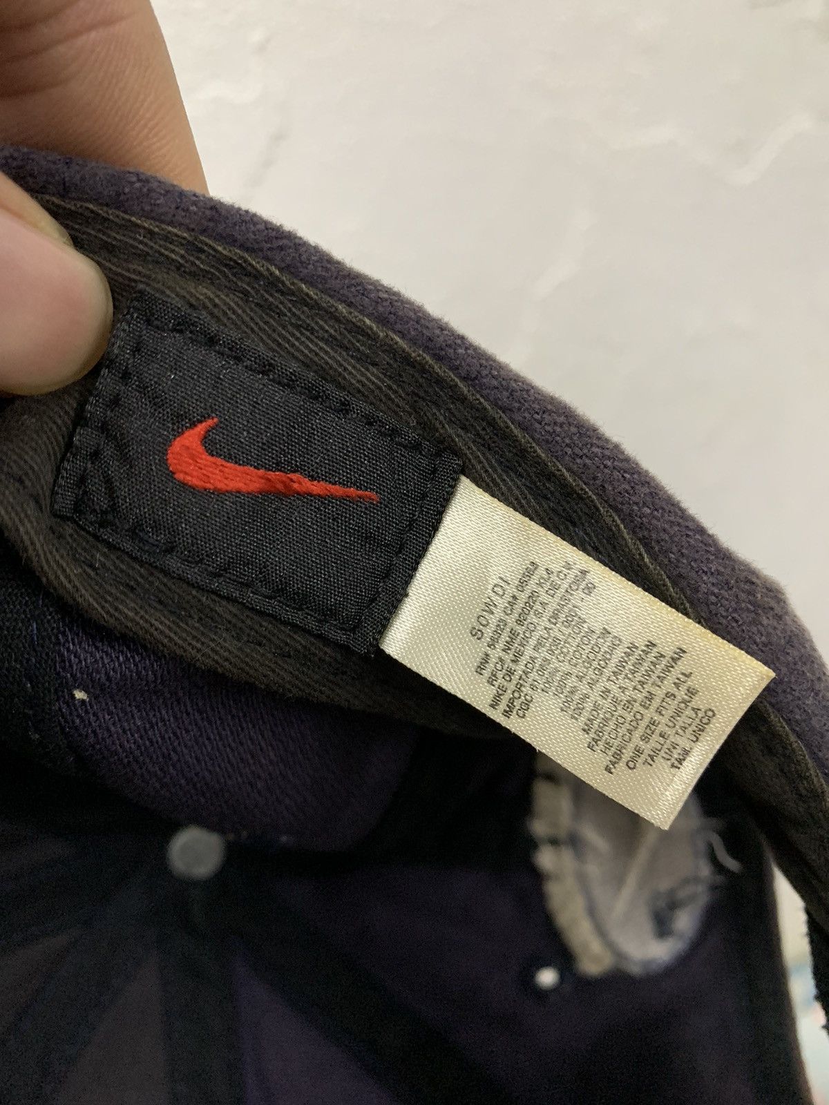 Nike × Vintage Vintage Nike Pro Classics Embroidered Swoosh Leather Strap Size ONE SIZE - 11 Thumbnail