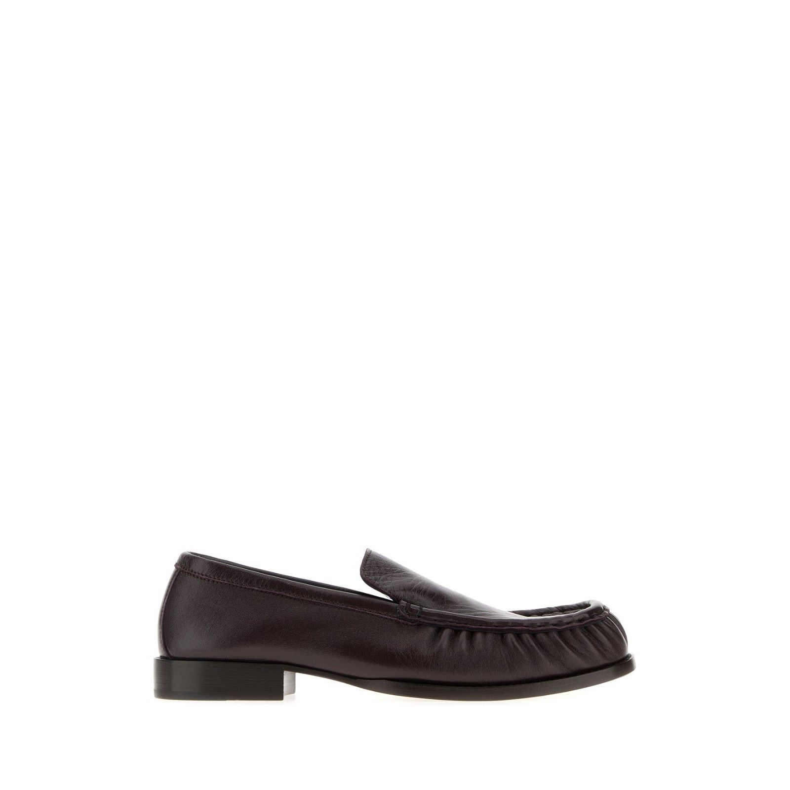 DRIES VAN NOTEN Brown Leather Loafers New & Authentic (Women