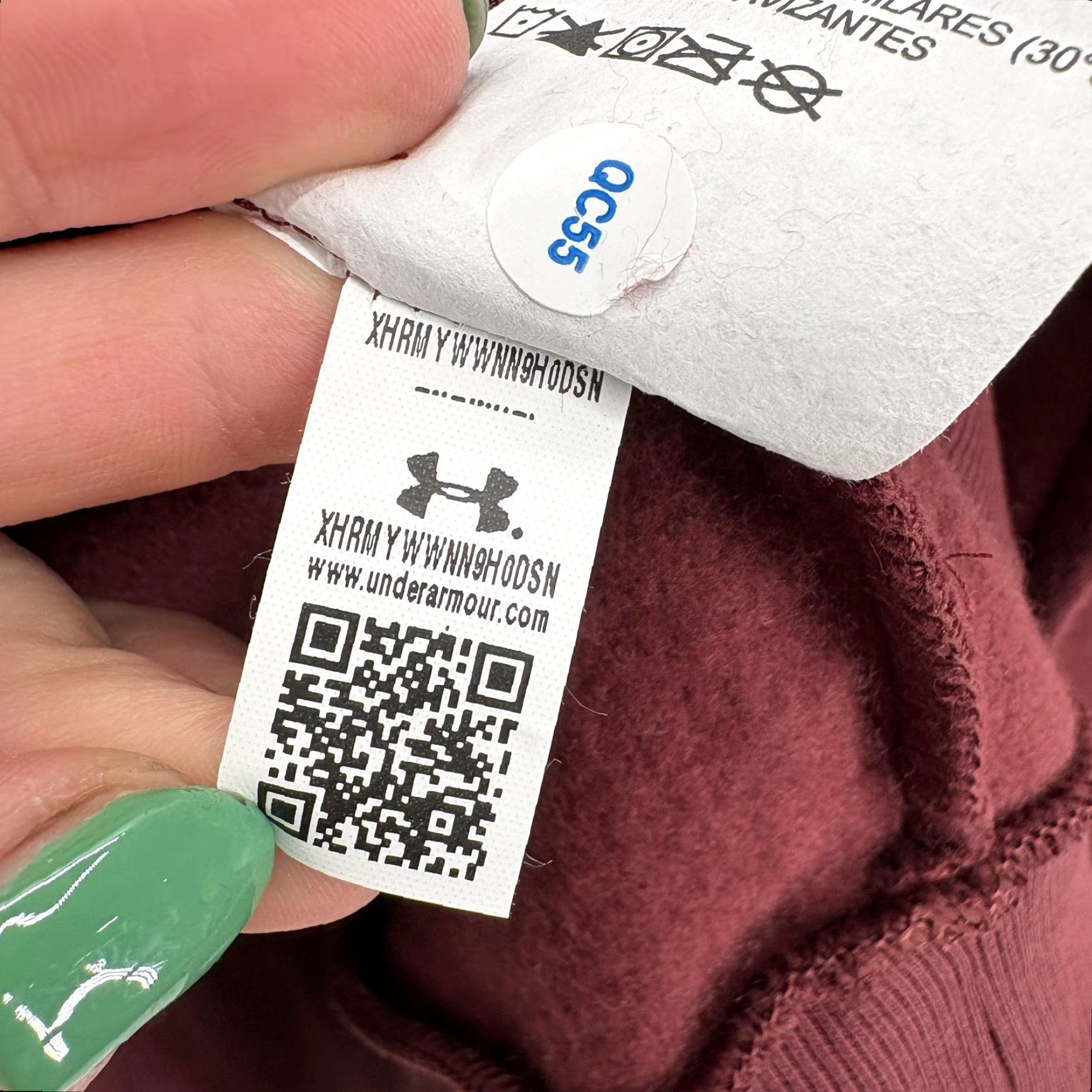 Under Armour Under Armour Rival Hoodie Mens Large Red Fleece Pullover Sweatshirt Casual Size US L / EU 52-54 / 3 - 7 Thumbnail