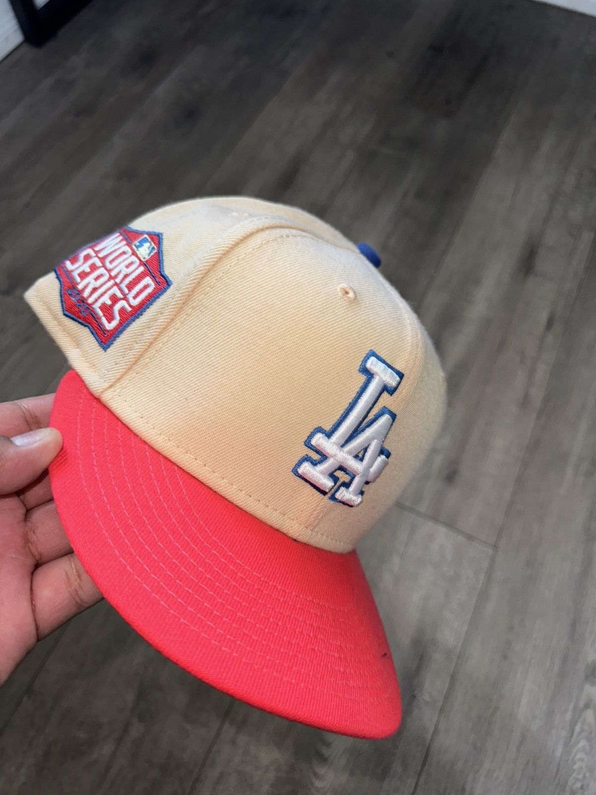 Hat Club × MLB × New Era Dodgers Guava fitted Size ONE SIZE - 1 Thumbnail