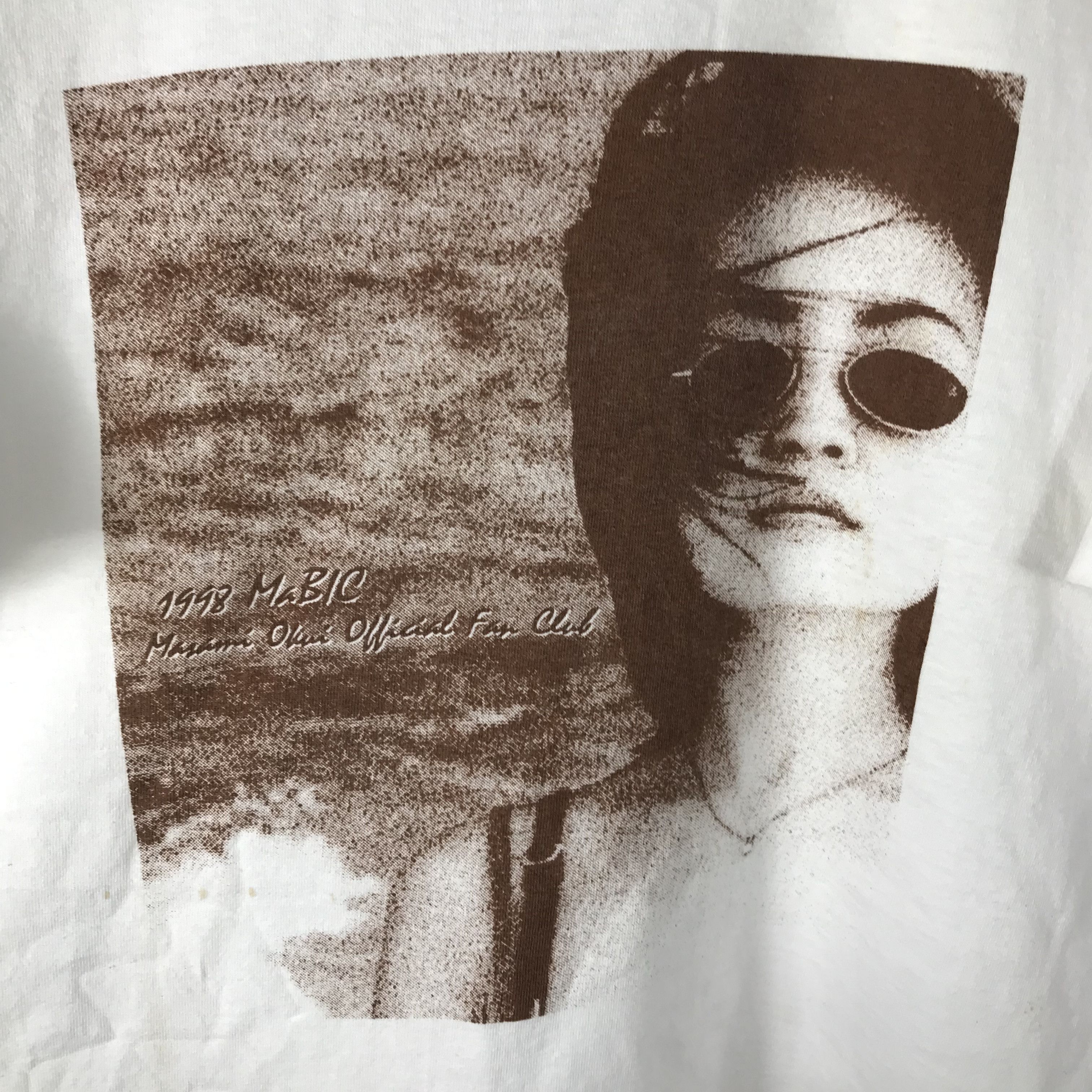 Vintage Vintage masami okui ARTIST Japan Musician Tee Shirt Size US L / EU 52-54 / 3 - 4 Thumbnail