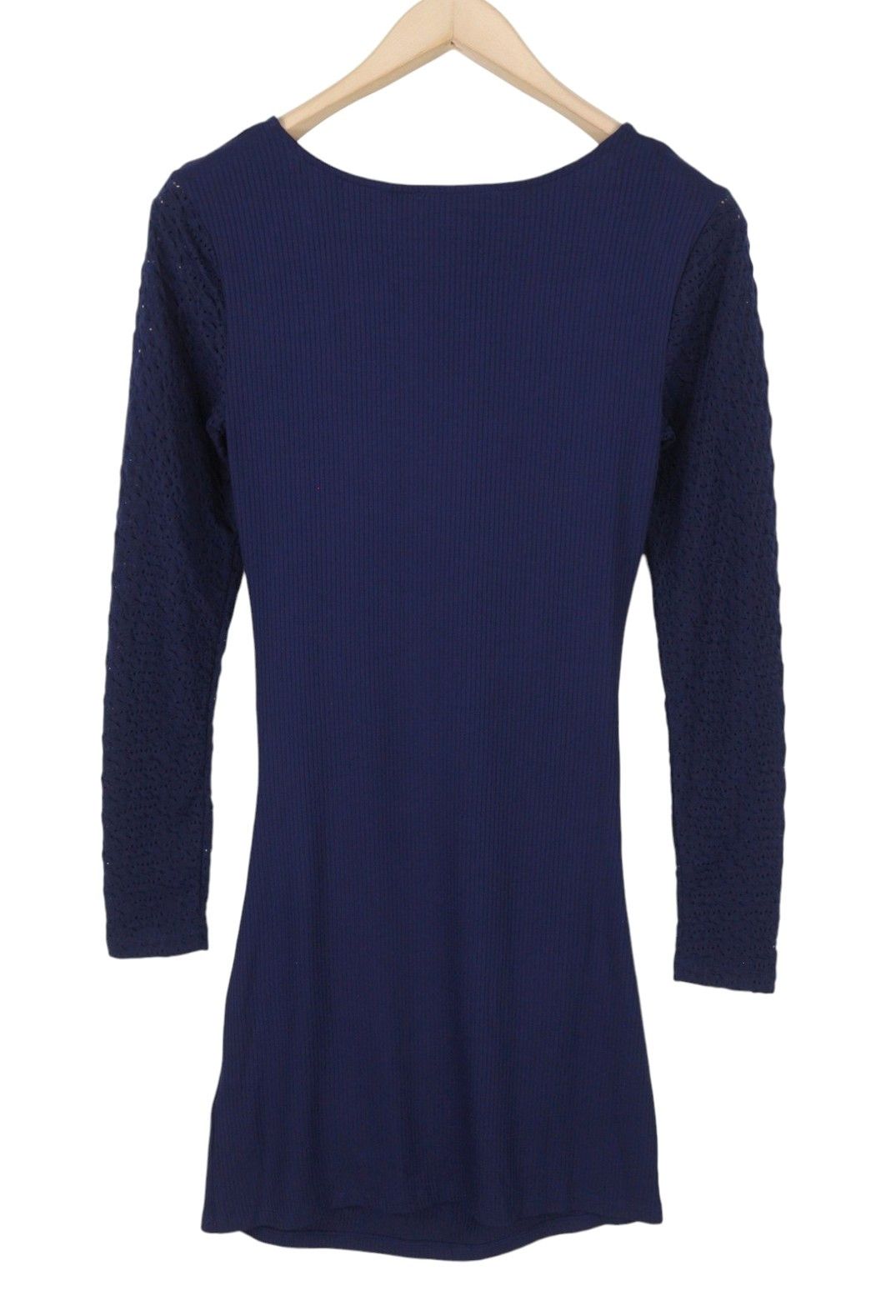 Desigual PRAGA M Dark Blue Long Sleeve Mini Dress 89022 Size M / US 6-8 / IT 42-44 - 5 Thumbnail