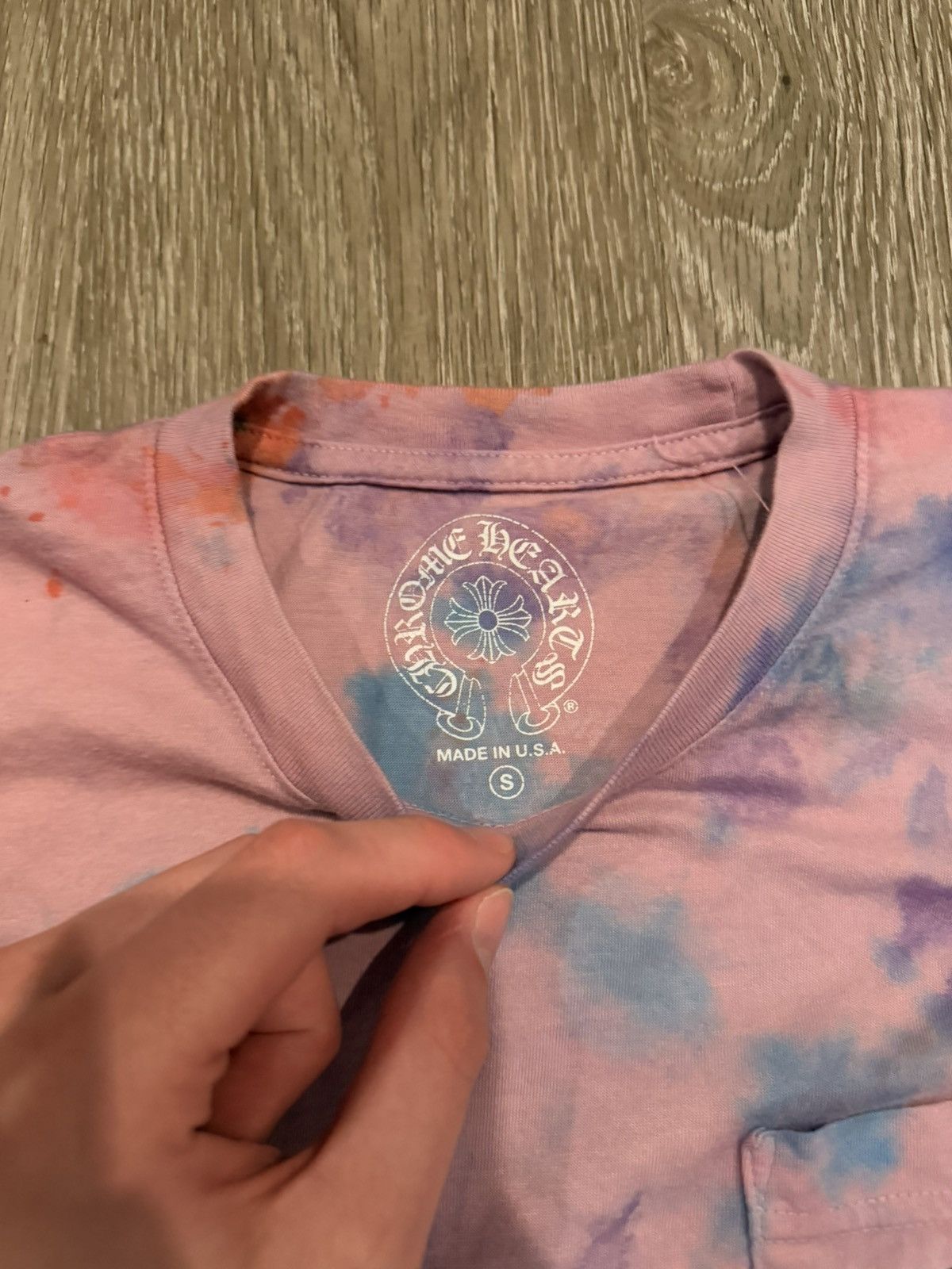 Chrome Hearts Chrome Hearts Custom Dyed T Shirt Size Small Size US S / EU 44-46 / 1 - 9 Thumbnail