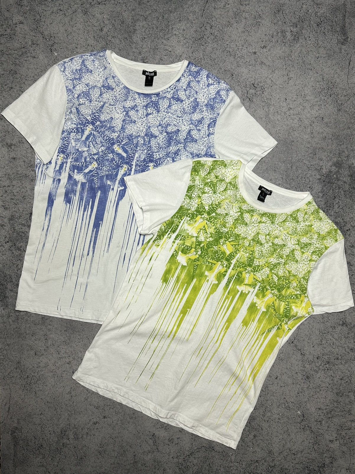 Just Cavalli 2x Just Cavalli Printed T-Shirt Size US L / EU 52-54 / 3 - 1 Thumbnail