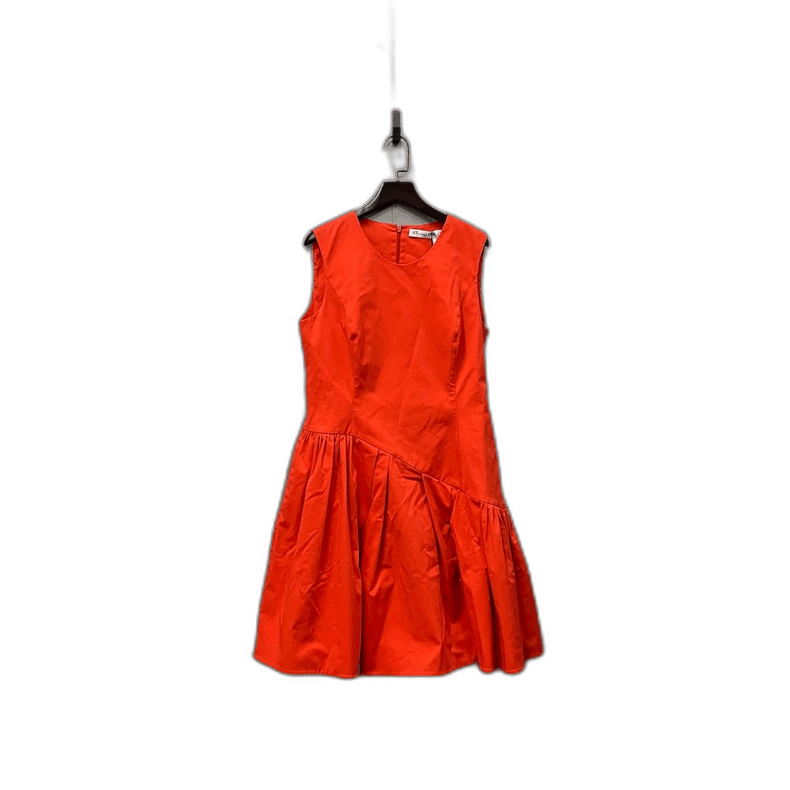 Dior Dior Irregular Orange Dress Size 40 Size US 40 / EU 56 - 1 Thumbnail