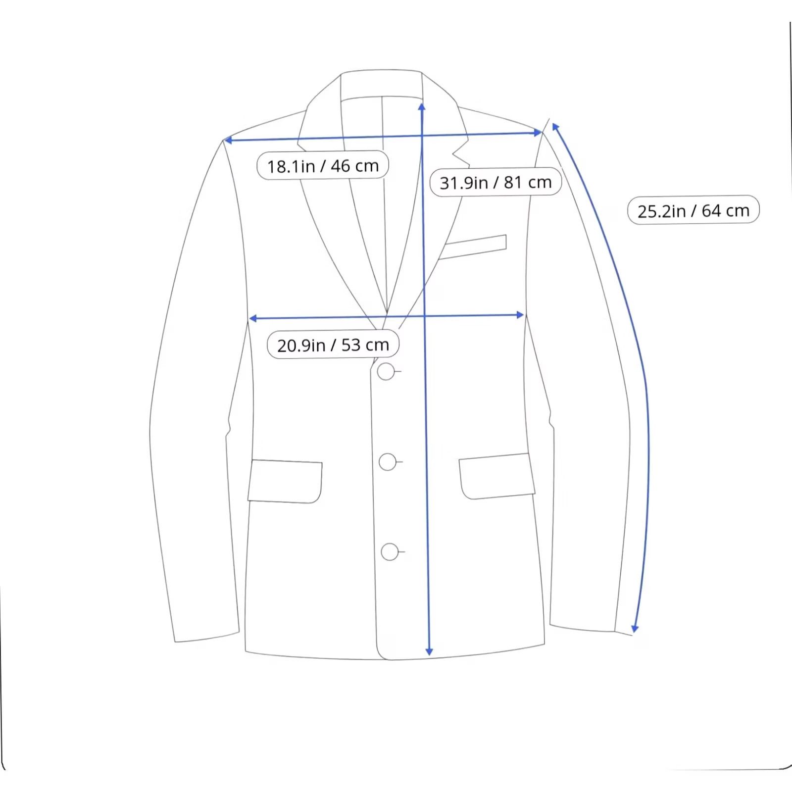 Suitsupply Suitsupply Blazer Men's UK 38L Single Breasted Blue Pure Wool Super 110's Size 38R - 3 Thumbnail