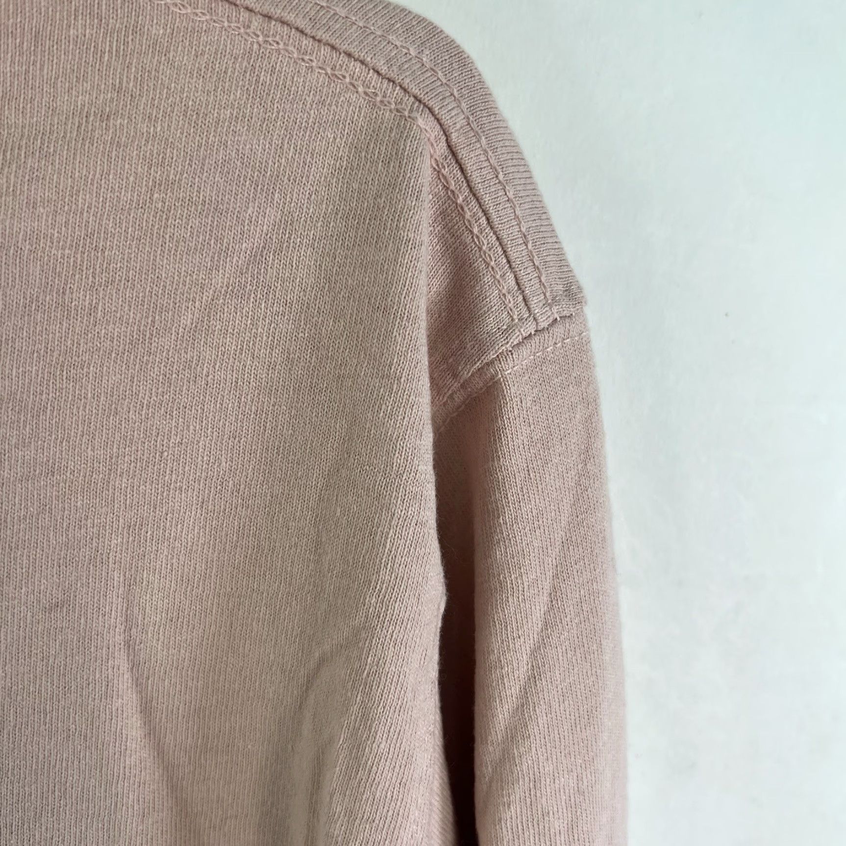 Carhartt Carhartt Loose Fit Long Sleeve T-Shirt Womens Size S Pink LT. Pink Color solid knit cotton casual wear 90s biker outdoor Size S / US 4 / IT 40 - 2 Thumbnail