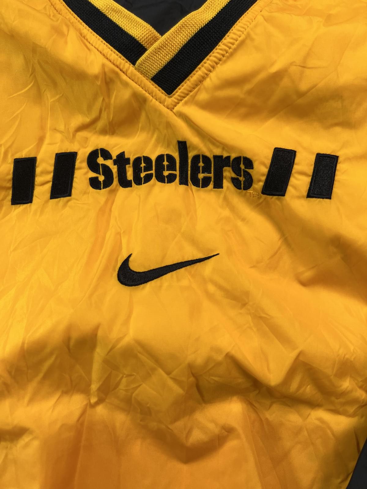 Nike Vintage Nike Reversible Pittsburgh Steelers Pullover M Size US M / EU 48-50 / 2 - 2 Thumbnail