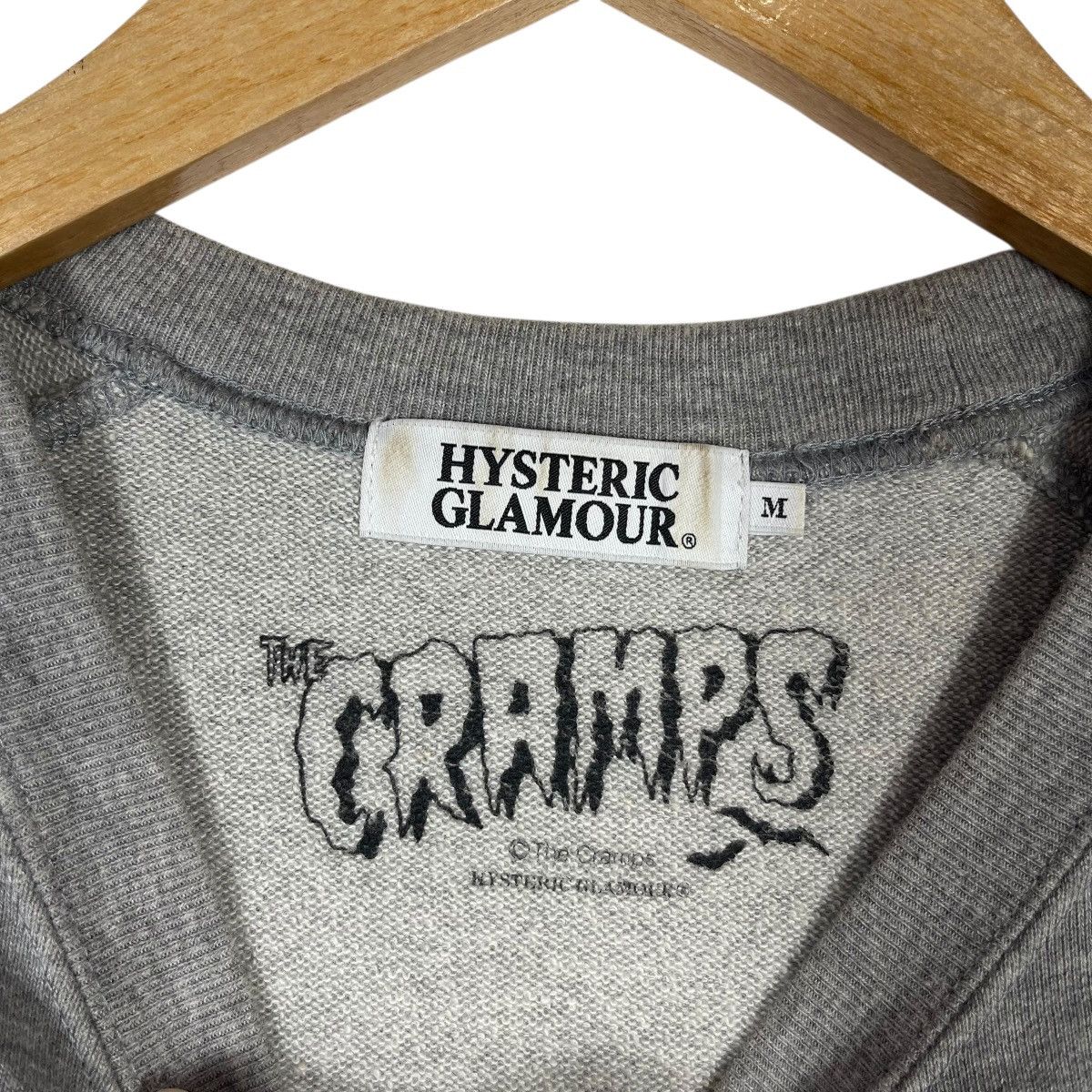 Hysteric Glamour Hysteric Glamour × The Cramps “Rockin’ Bones” Sweatshirt Size US M / EU 48-50 / 2 - 3 Thumbnail