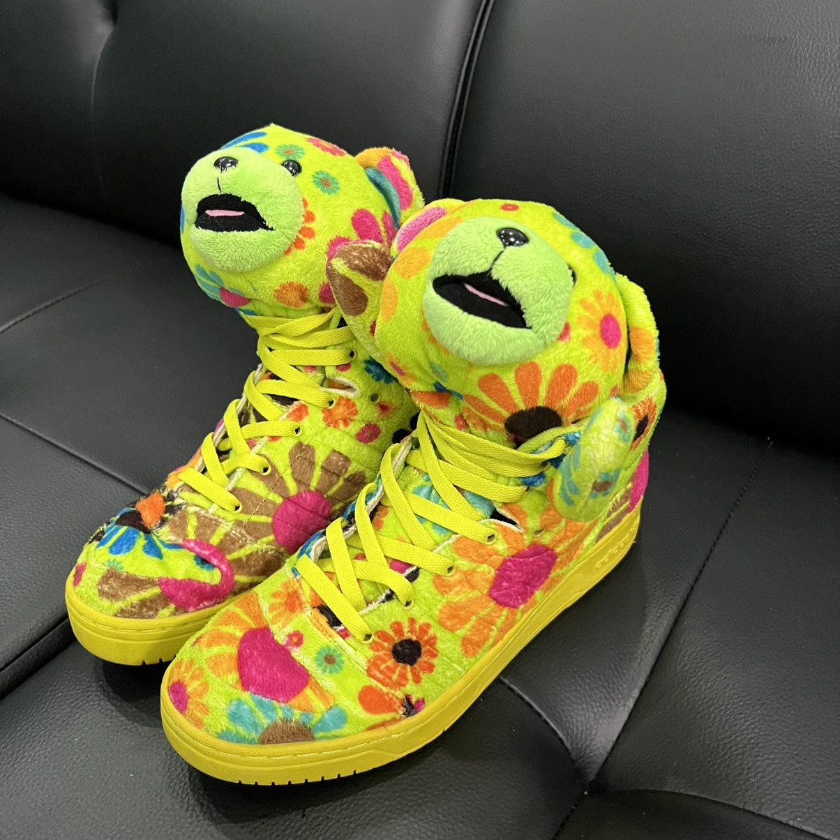 Adidas Jeremy Scott Camo Bear | Grailed
