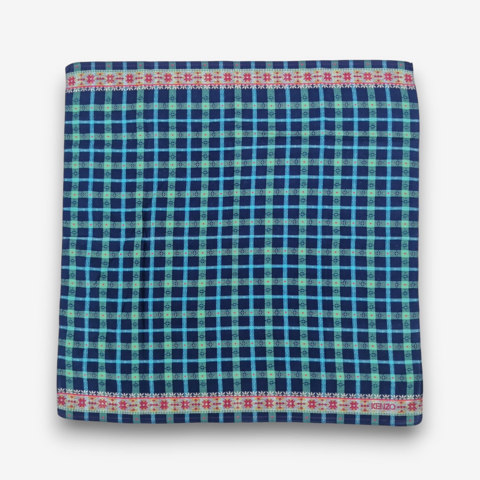 Kenzo Vintage Kenzo Handkerchief Bandana Neckerchief Size ONE SIZE - 1 Thumbnail