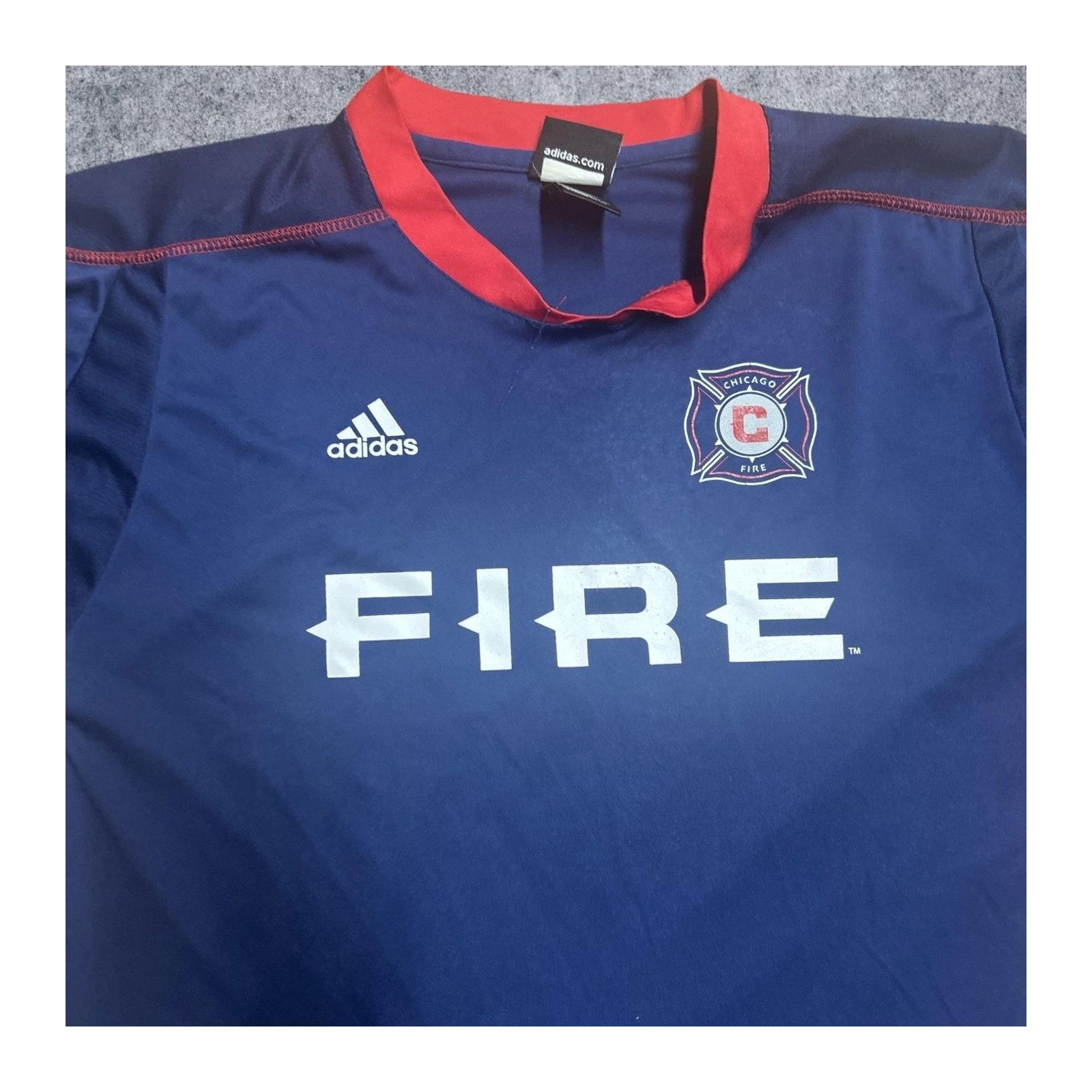 Adidas MLS Chicago Fire Adidas Soccer Jersey blank Small Size US S / EU 44-46 / 1 - 3 Thumbnail