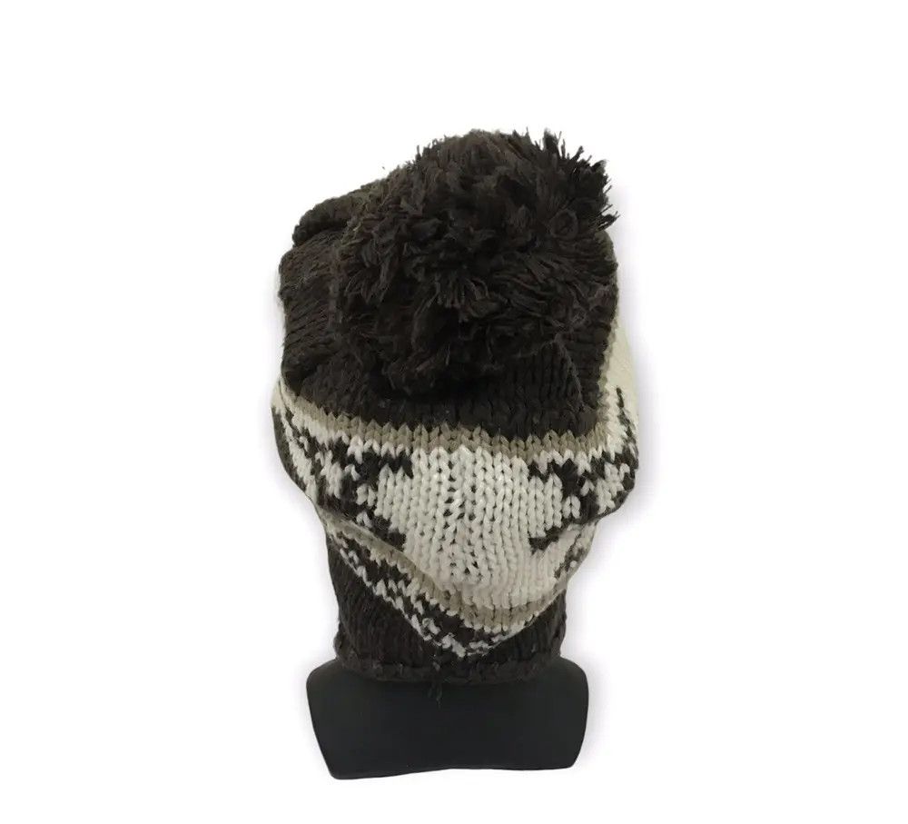 Japanese Brand × Vintage Japanese Brand Navajo Earflap Beanie Hat Size ONE SIZE - 4 Thumbnail