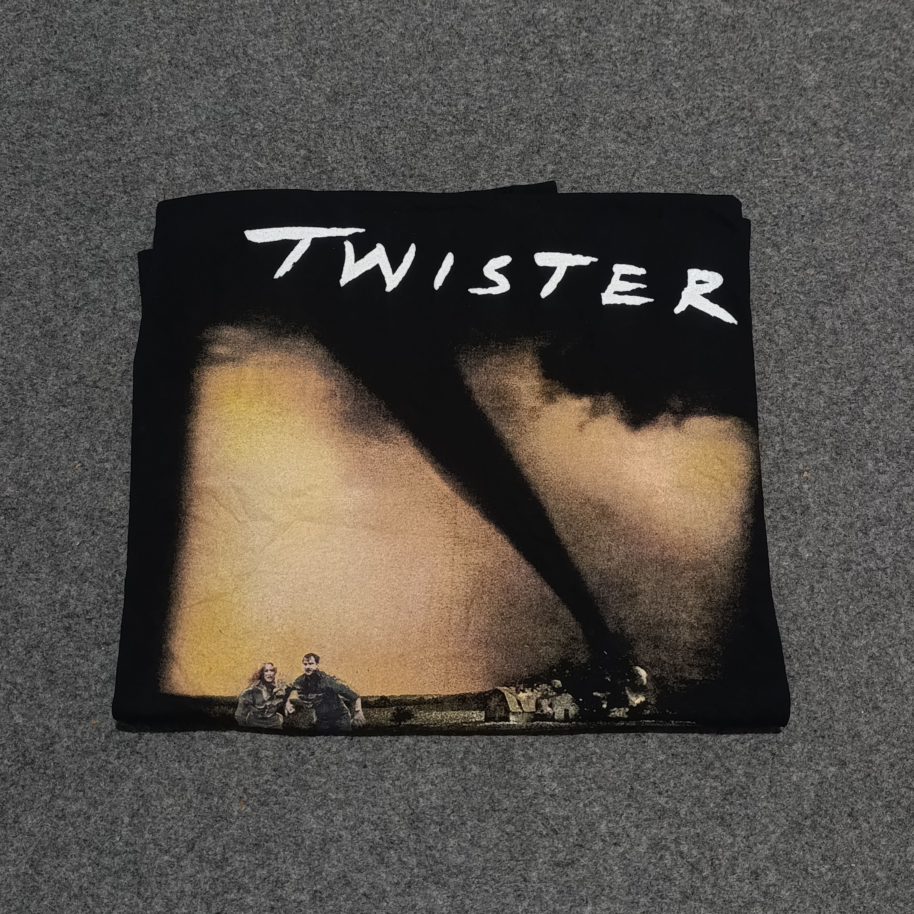 Vintage VTG Twister 1996 SINGLE STITCH Movie Promo USA Size US XL / EU 56 / 4 - 1 Thumbnail
