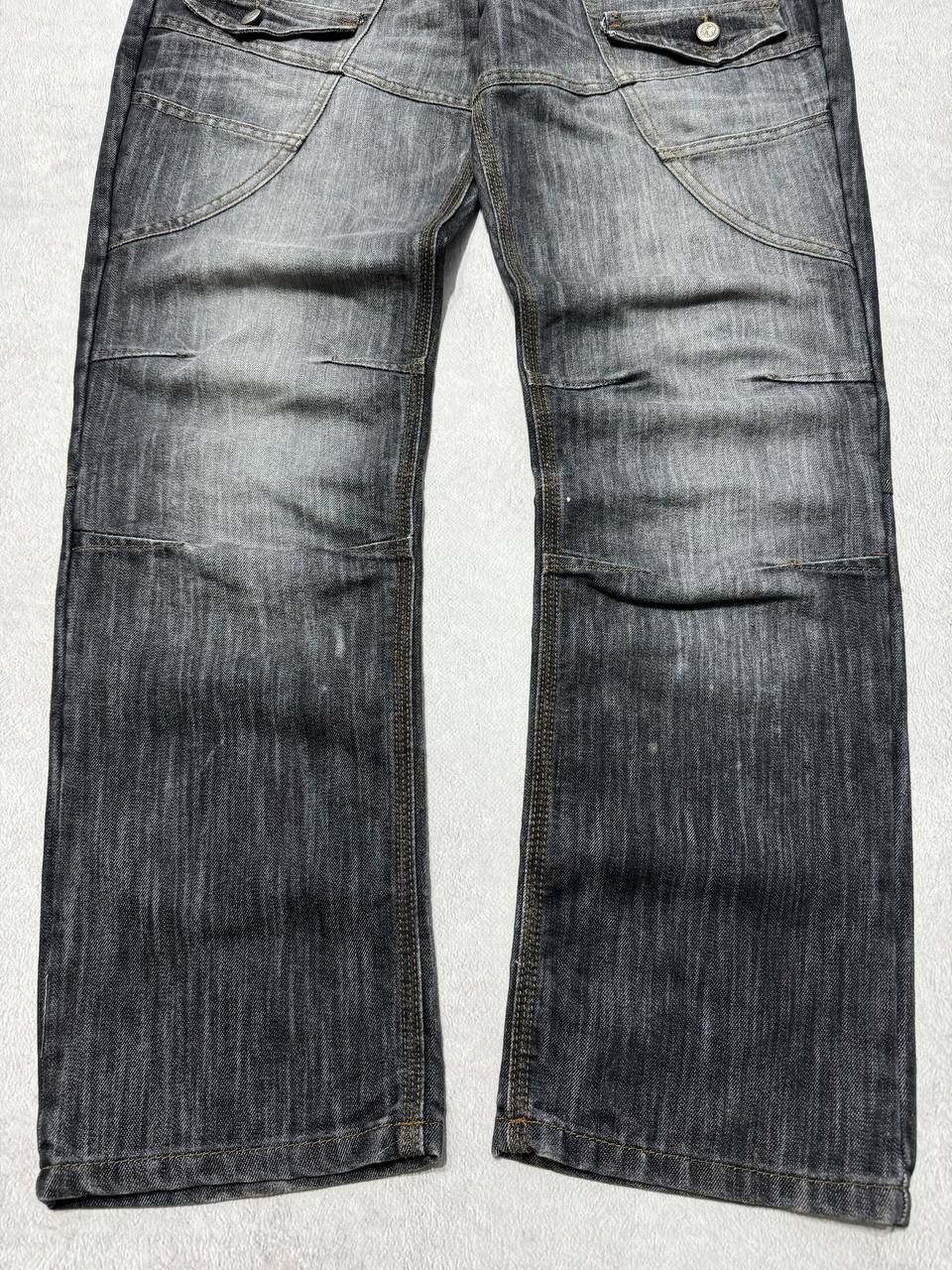 No Fear crazy y2k faded no fear japan style jeans if six was nine Size US 34 / EU 50 - 4 Thumbnail