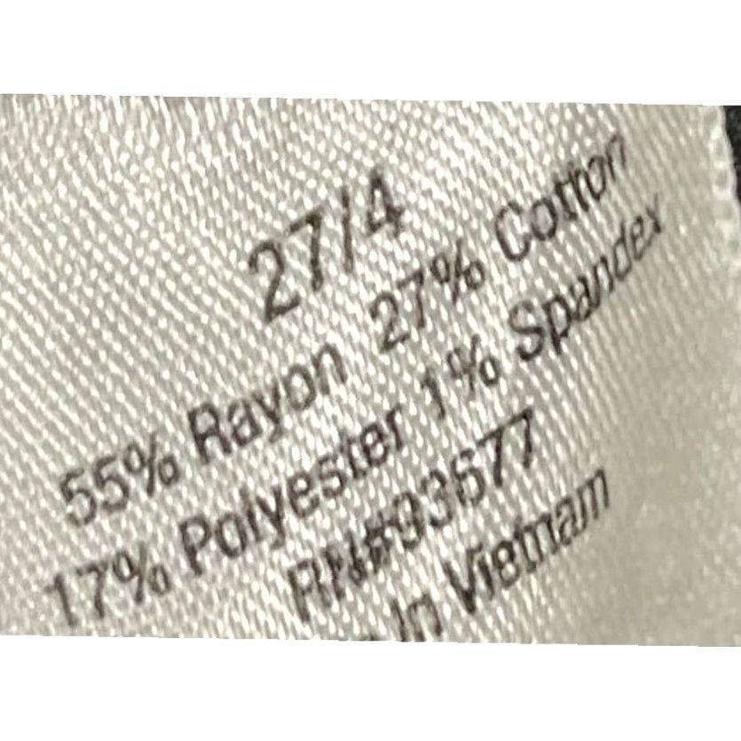 Vintage A New Approach Skinny Jeans Women Size 27 Gray Denim Mid Rise Pockets 5-Pocket Closure Zip Jeans Mens Womens Gap? Size 27" / US 4 / IT 40 - 6 Thumbnail