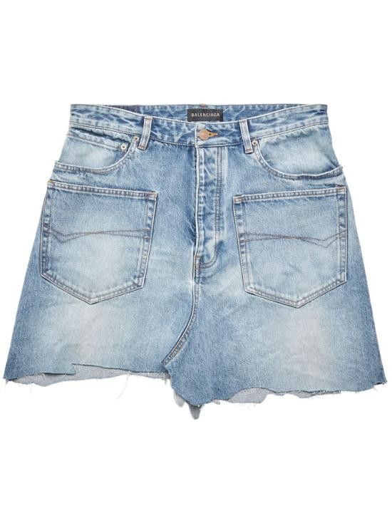 Balenciaga BALENCIAGA Women Mid Skirts 750959 TDW143341 Blue Size 26" / US 2 / IT 38 - 1 Thumbnail