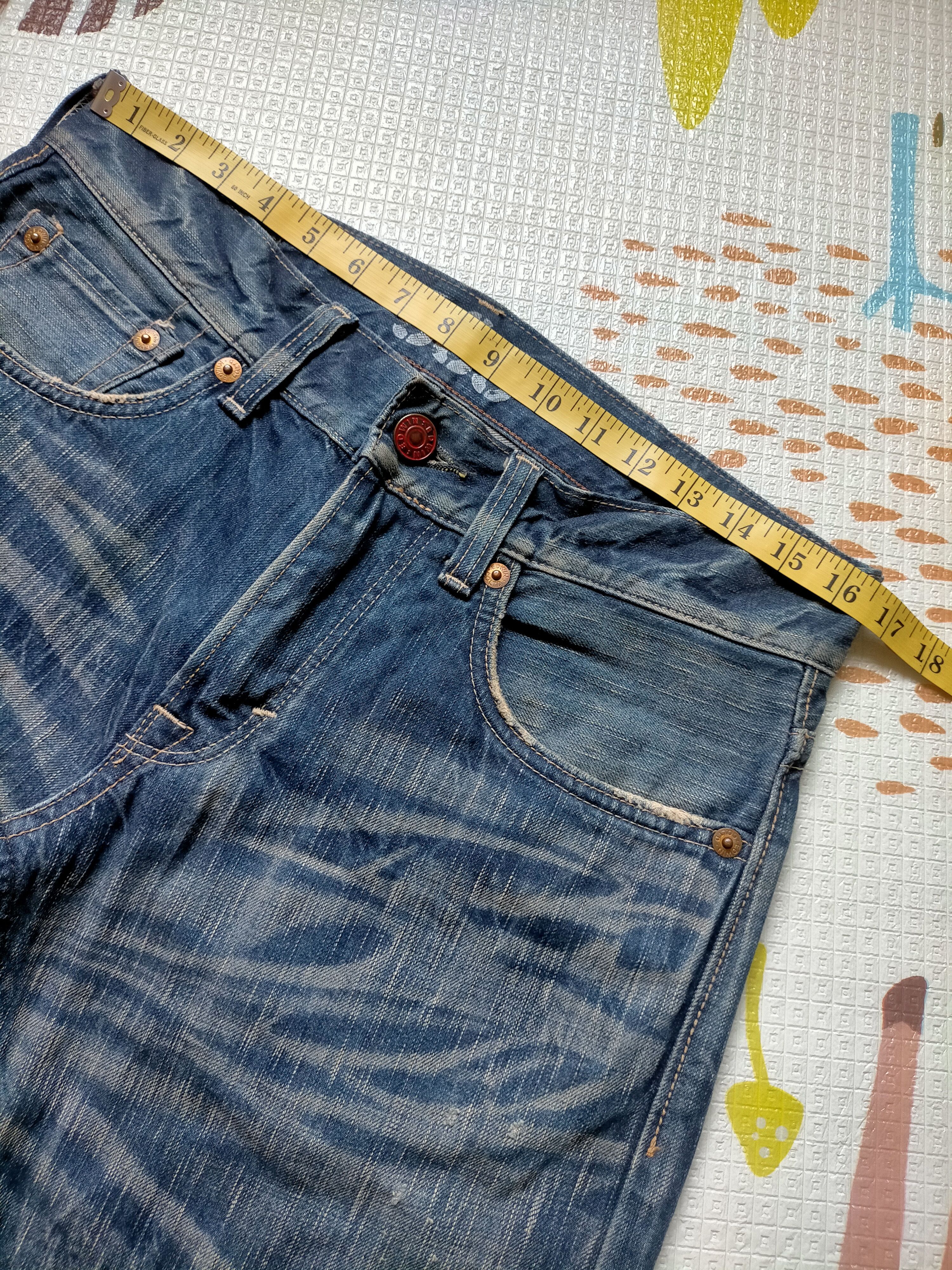 Edwin Flare Jeans Edwin 503 Blue Trip Boot cut Jeans Size US 33 - 23 Thumbnail
