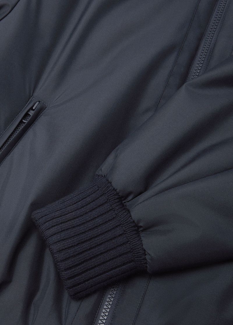 Loro Piana o1w1db10226 FAP1055 Denzel Bomber Jacket in Blue Size US M / EU 48-50 / 2 - 7 Thumbnail