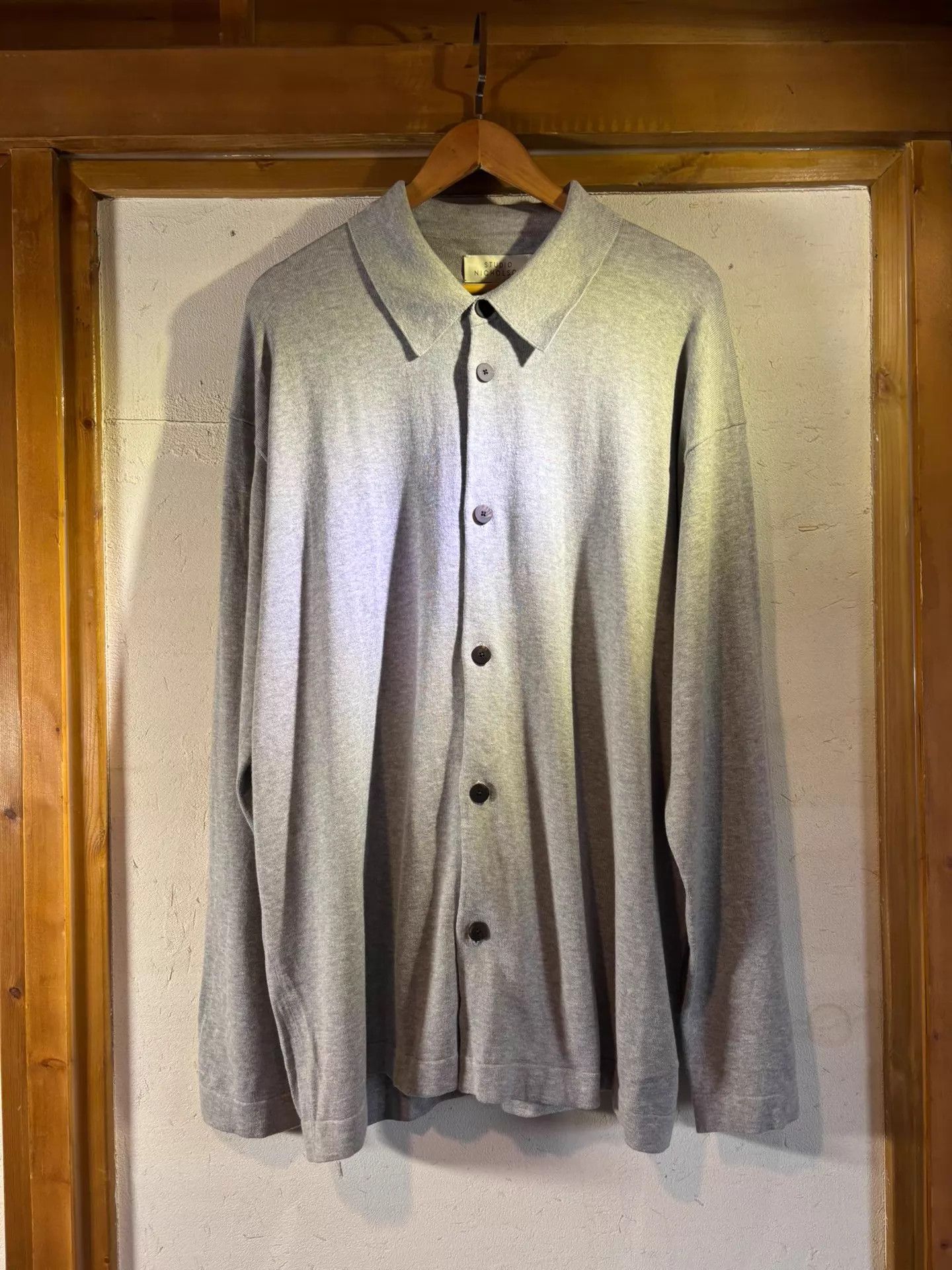 Studio Nicholson studio nicholson Oversized Collared Cardigan L Size US L / EU 52-54 / 3 - 1 Thumbnail